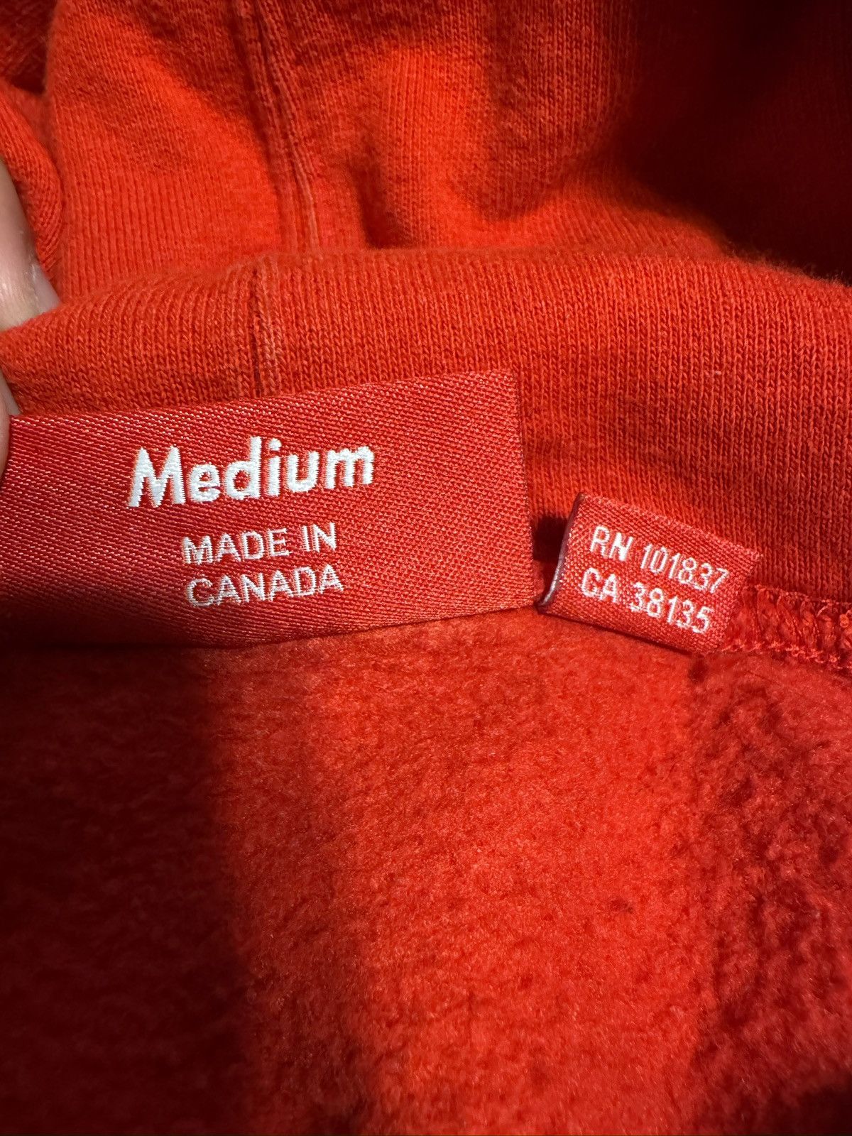 Supreme Supreme Imperial Hooded Sweatshirt Red Circle Logo Size M Size US M / EU 48-50 / 2 - 5 Thumbnail
