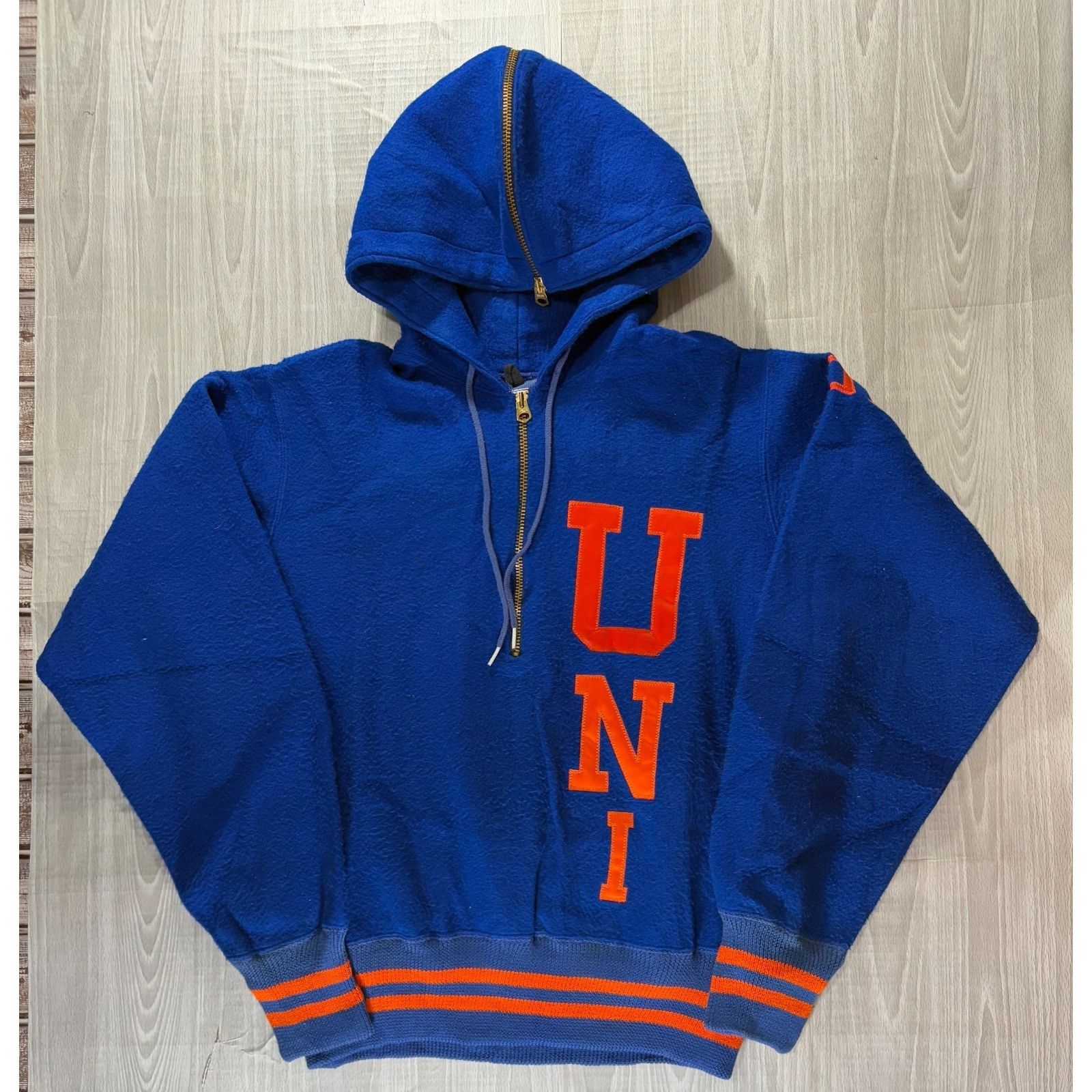 Other William Lane sporting goods L.A. jacket sz S blue orange vin Size US S / EU 44-46 / 1 - 1 Thumbnail