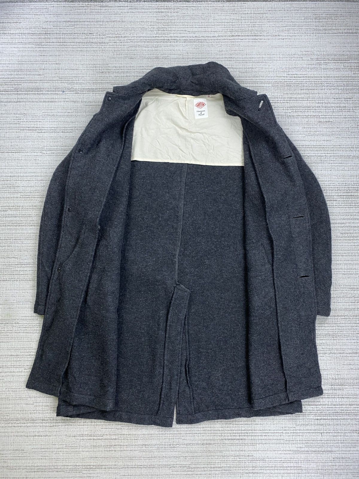 Danton × If Six Was Nine × Vintage Vintage Danton Vetements De Travail Wool Long Jacket Size US L / EU 52-54 / 3 - 7 Thumbnail
