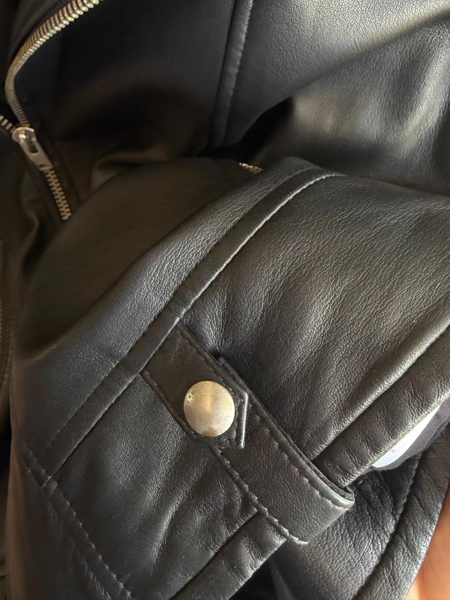 Iro IRO Sheepskin Biker Jacket Q17 Size US L / EU 52-54 / 3 - 2 Thumbnail