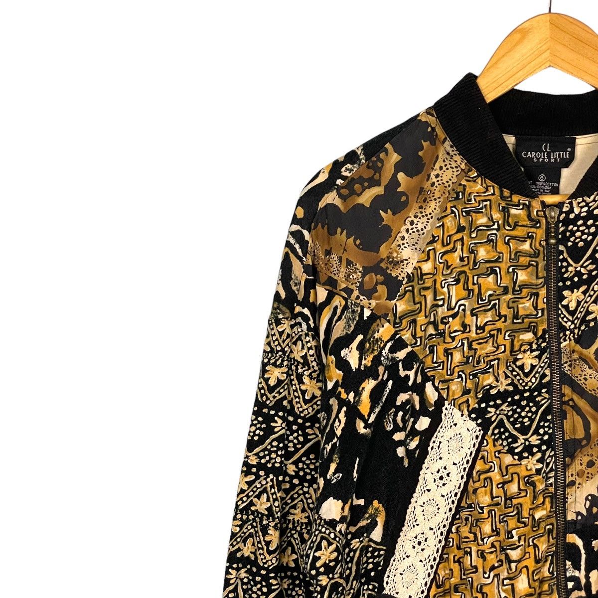 Japanese Brand Japanese Baroque Over Printed Bomber Jacket Size US M / EU 48-50 / 2 - 3 Thumbnail