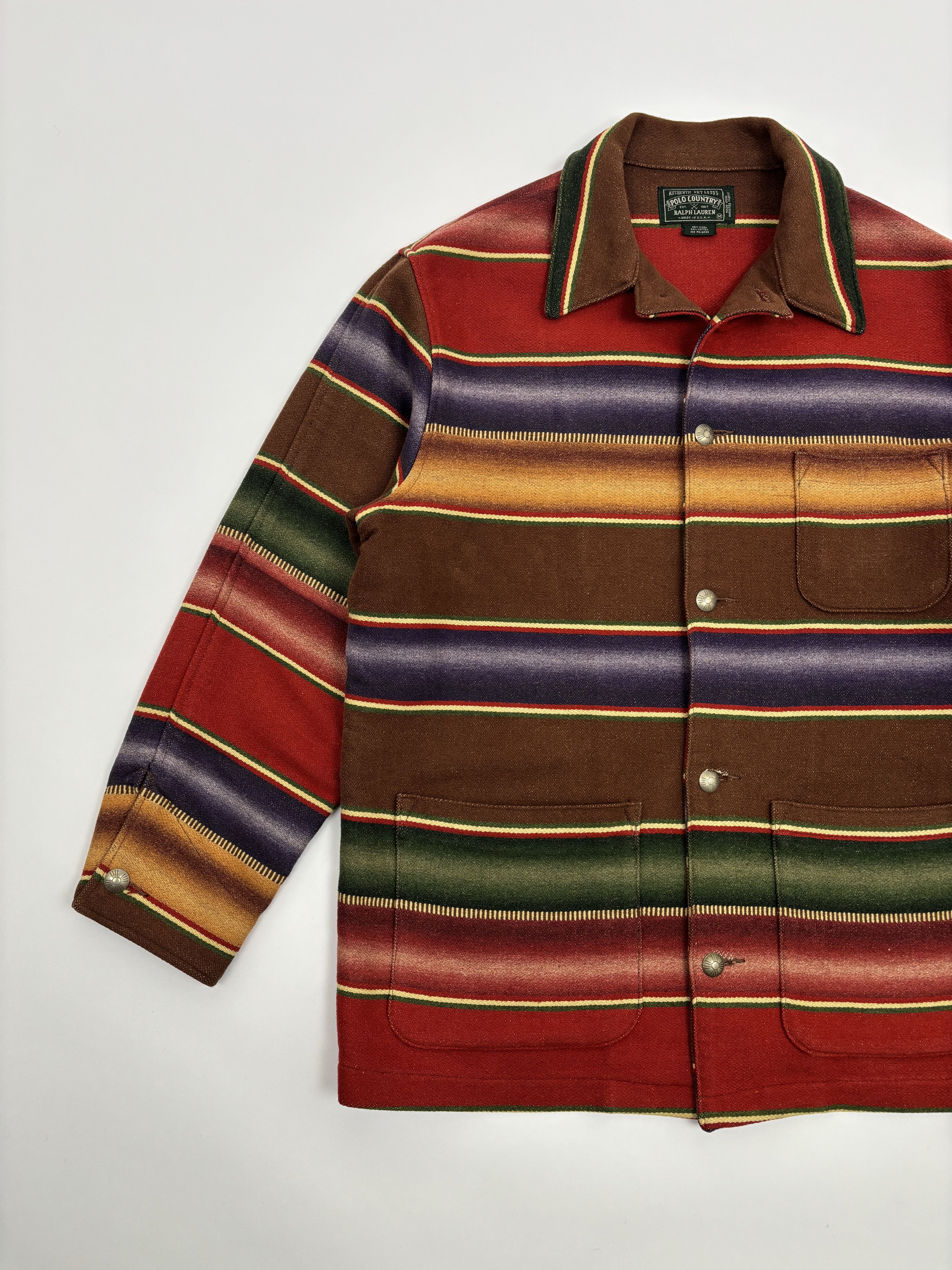 Ralph Lauren Ralph Lauren Polo Country Serape Jacket Made in USA Size US M / EU 48-50 / 2 - 3 Thumbnail
