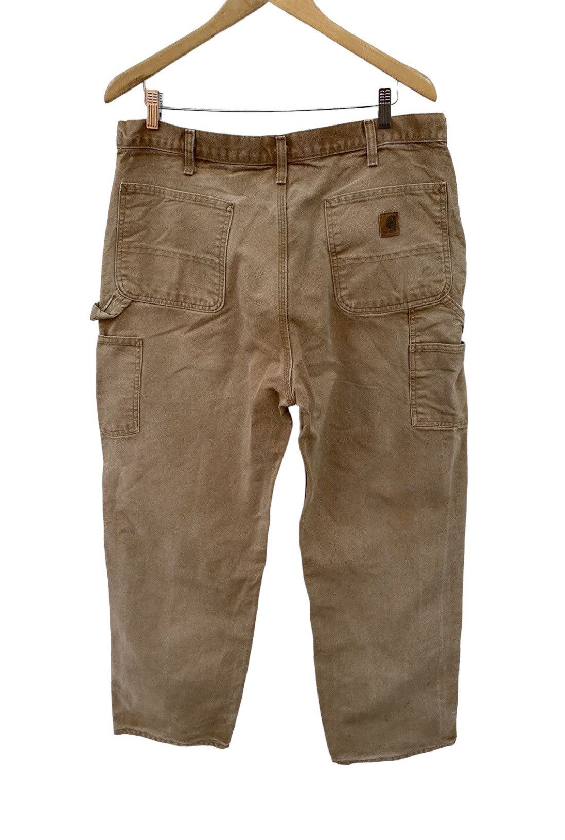 Carhartt Vintage Carhartt Canvas carpenter cargo pants size 36 Size US 36 / EU 52 - 1 Thumbnail