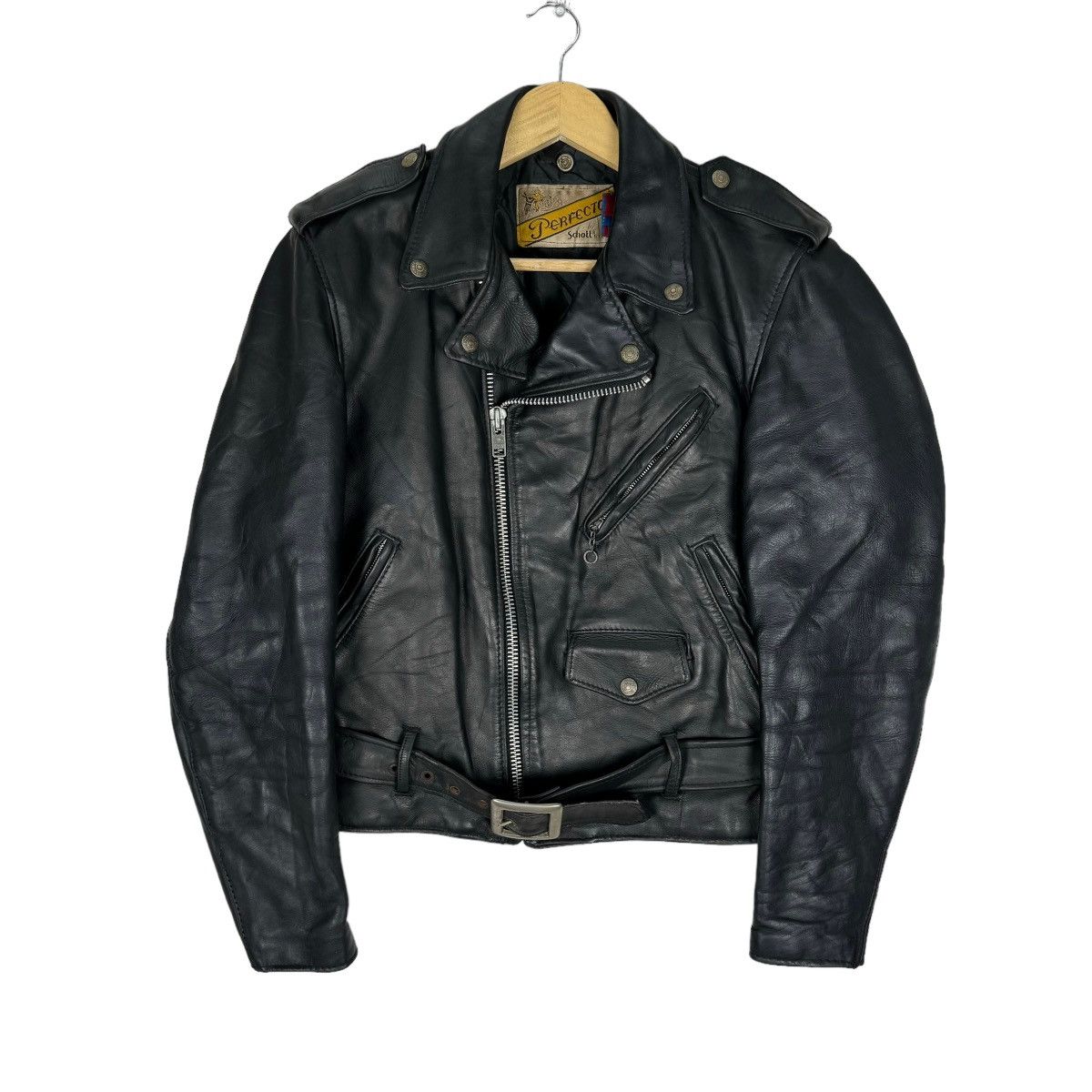 Schott ☀️SCHOTT PERFECTO 618 LEATHER JACKET Size US S / EU 44-46 / 1 - 5 Thumbnail