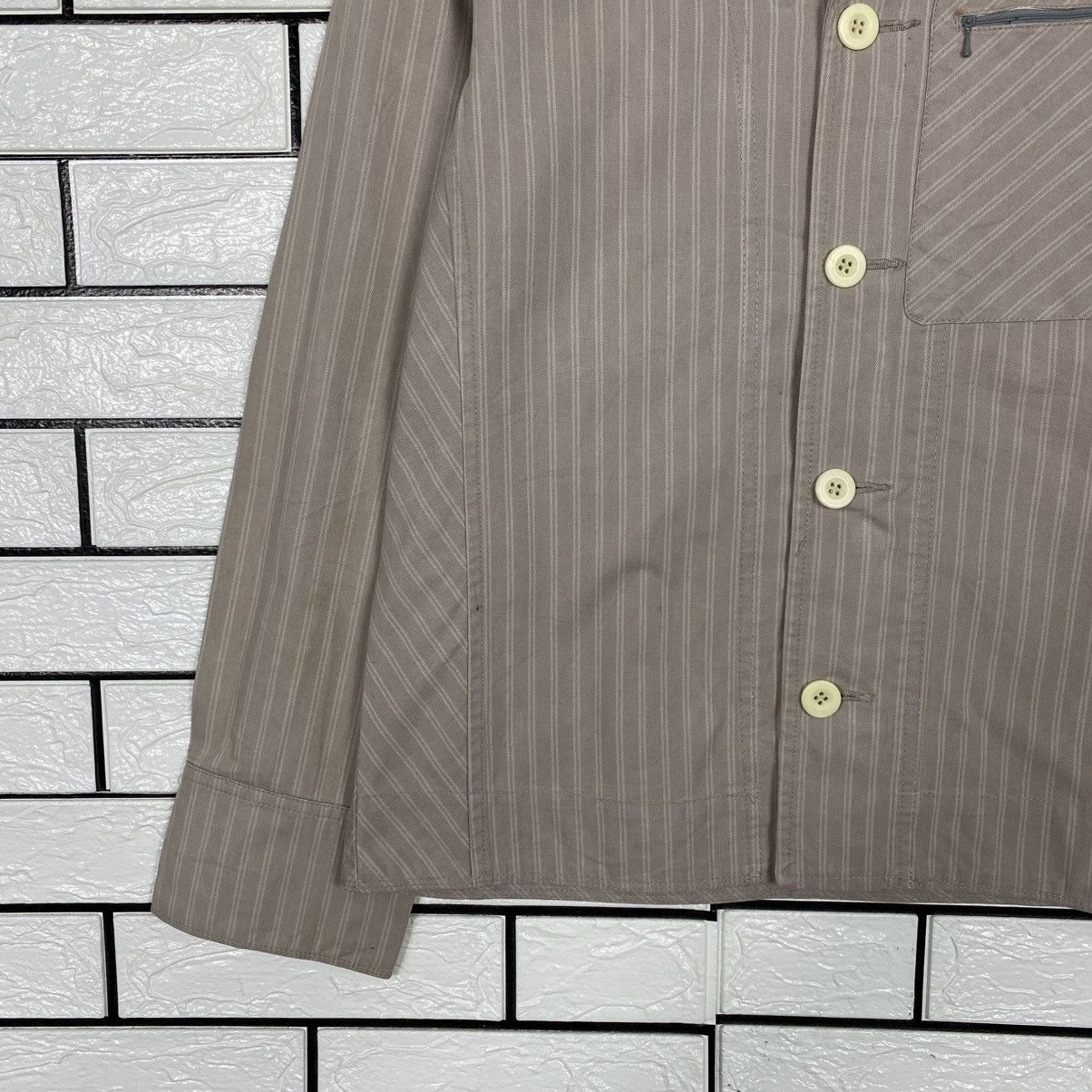 Issey Miyake 📌Vintage Hickory Chore Work Jacket Nicole Club For Men Size US M / EU 48-50 / 2 - 5 Thumbnail