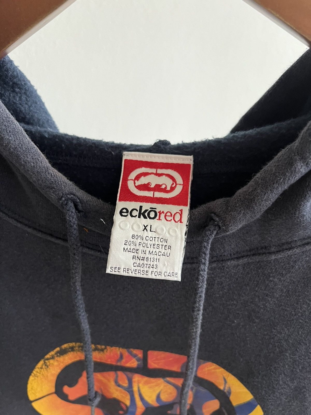 Ecko Unltd. × Vintage Y2k Ecko Red Boxy Hoodie like Lil Yachty Size US M / EU 48-50 / 2 - 4 Thumbnail