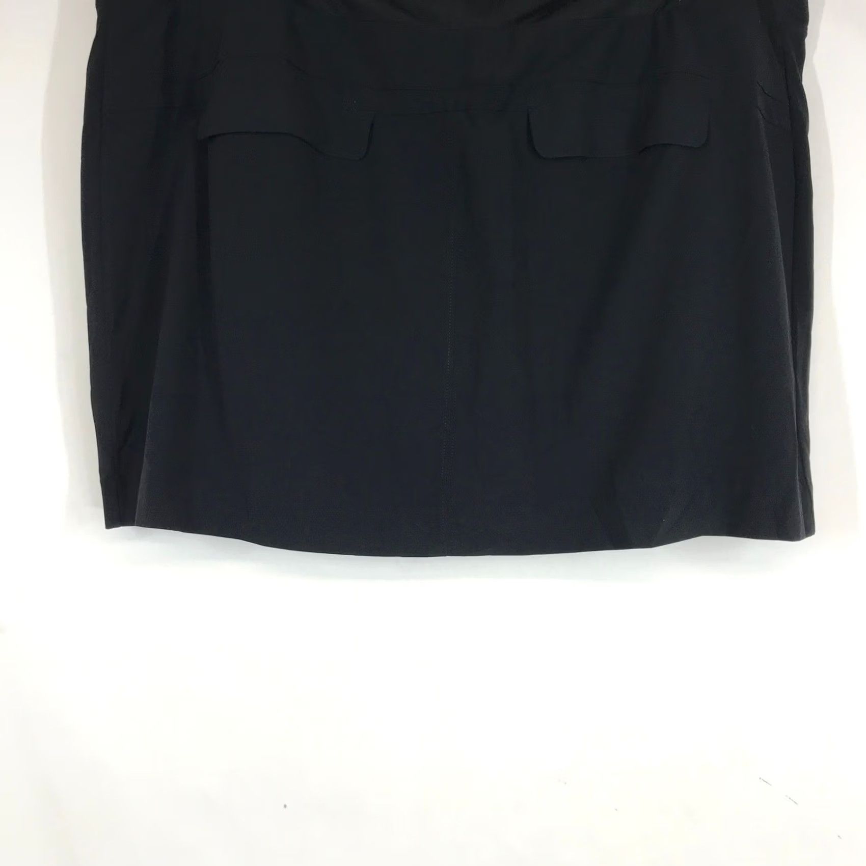 Athleta VINTAGE Athleta Soho Skort Black Active Mini Skirt Zipper Pockets Plus Size 20 20W Women] Size 42" / US 20 - 6 Thumbnail