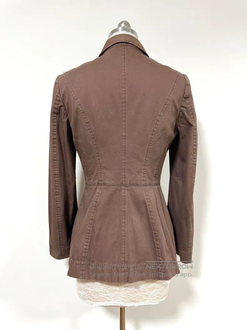 Vivienne Westwood Vivienne Westwood Old logo tea brown Saturn button jacket Size M / US 6-8 / IT 42-44 - 5 Thumbnail