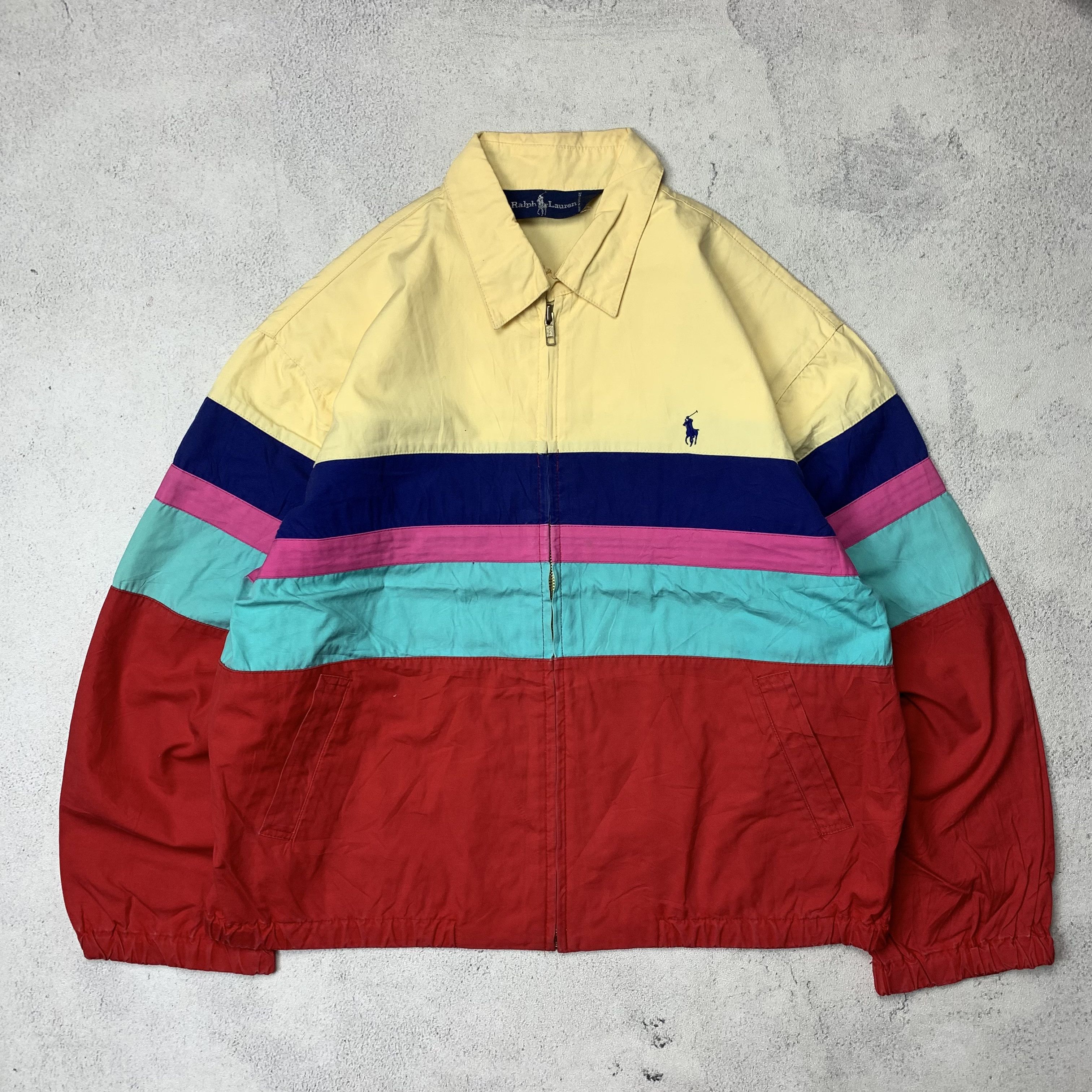 Polo Ralph Lauren Vintage Polo Ralph Lauren Multicolor Colorblock ...