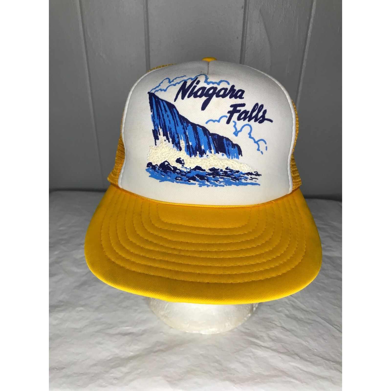 Vintage Vintage Niagara Falls Canada Hand Painted Snapback Trucker H Size ONE SIZE - 1 Thumbnail