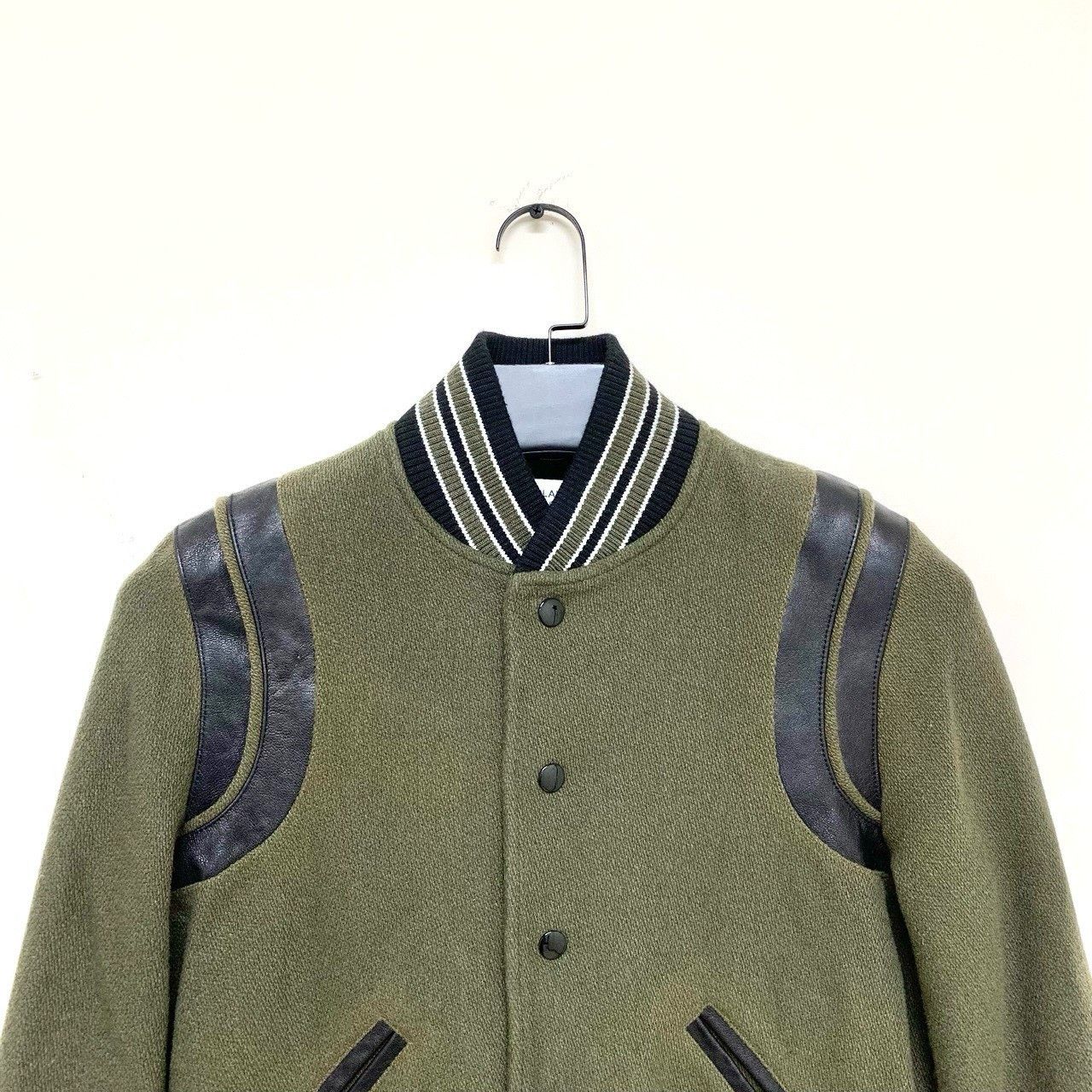 Saint Laurent Paris Saint laurent size 36 Dark green classic baseball uniform j Size US M / EU 48-50 / 2 - 3 Thumbnail