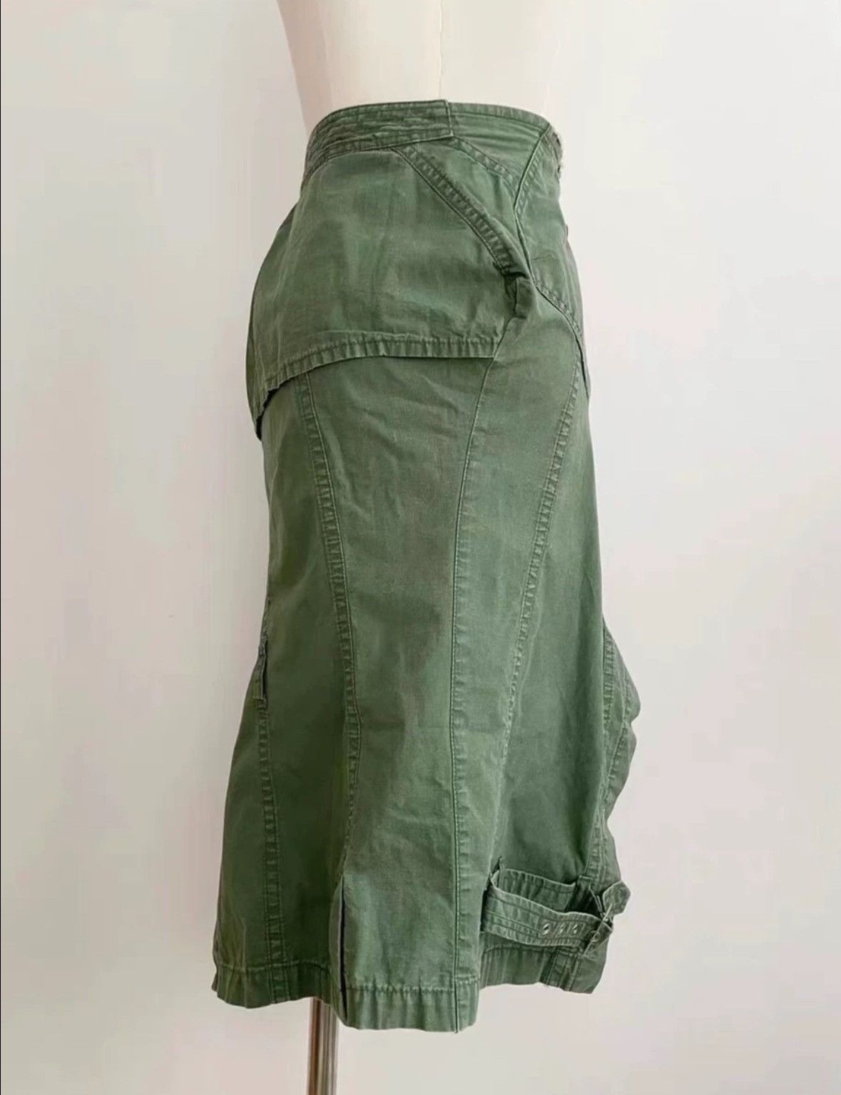 Junya Watanabe Junya Watanabe CDG 06FW Denim Skirt Size 26" / US 2 / IT 38 - 2 Thumbnail