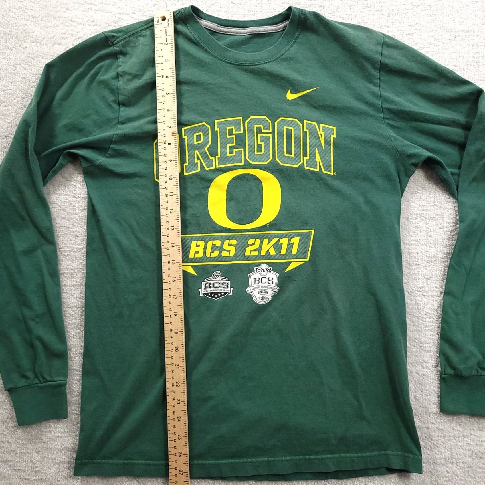 Nike Nike Oregon BCS 2K11 T-Shirt Mens Medium Green Long Sleeve Casual SEE PHOTOS Size US M / EU 48-50 / 2 - 5 Thumbnail