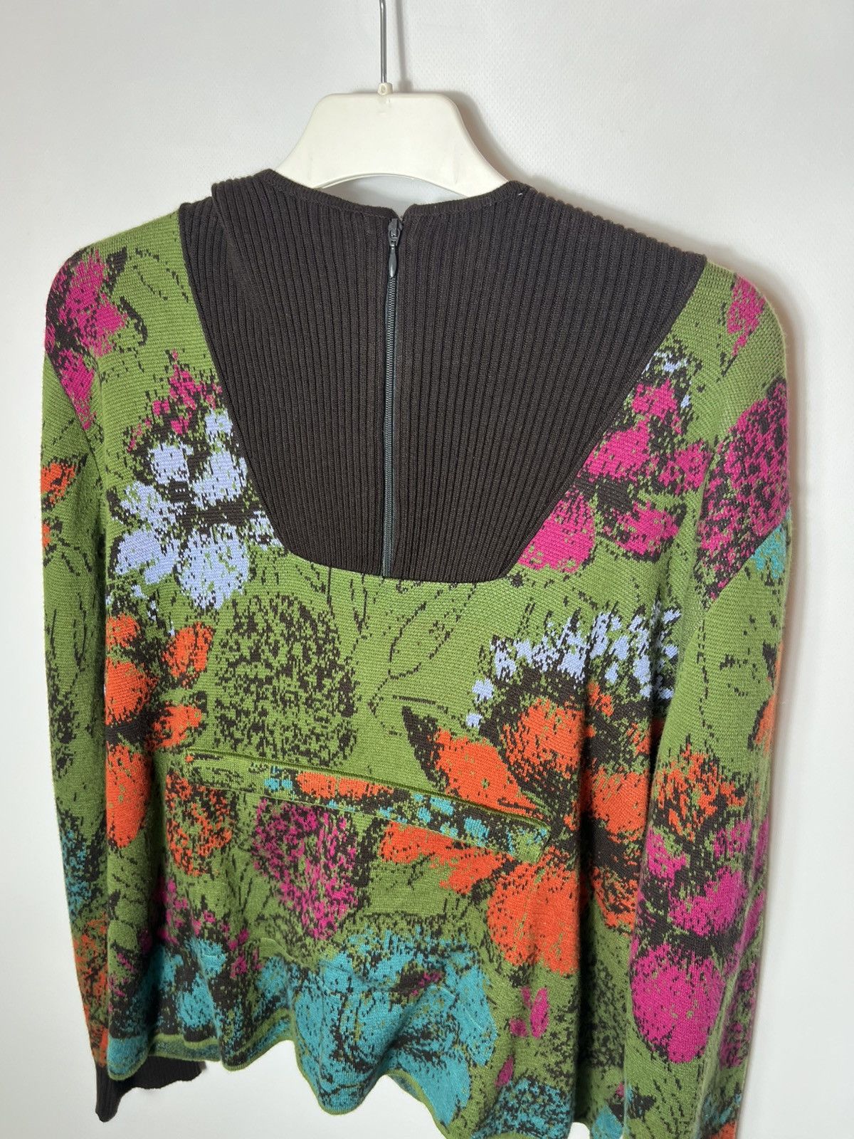Vintage Vintage streetwear Ivko 1/4 zip hooded multicolour sweater Size M / US 6-8 / IT 42-44 - 5 Thumbnail