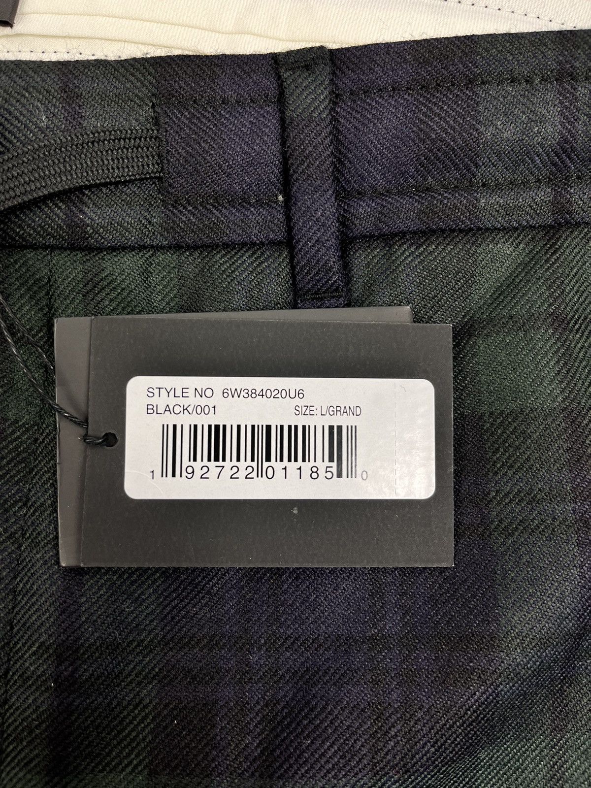 Alexander Wang TARTAN TAILORED TROUSERS Size US 34 / EU 50 - 8 Thumbnail