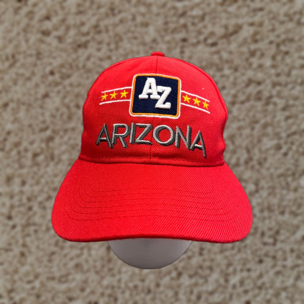 Vintage Blackhawk Joy Cap Hat Strap Back Adult Red 100% Acrylic Outdoors Arizona Size ONE SIZE - 1 Thumbnail