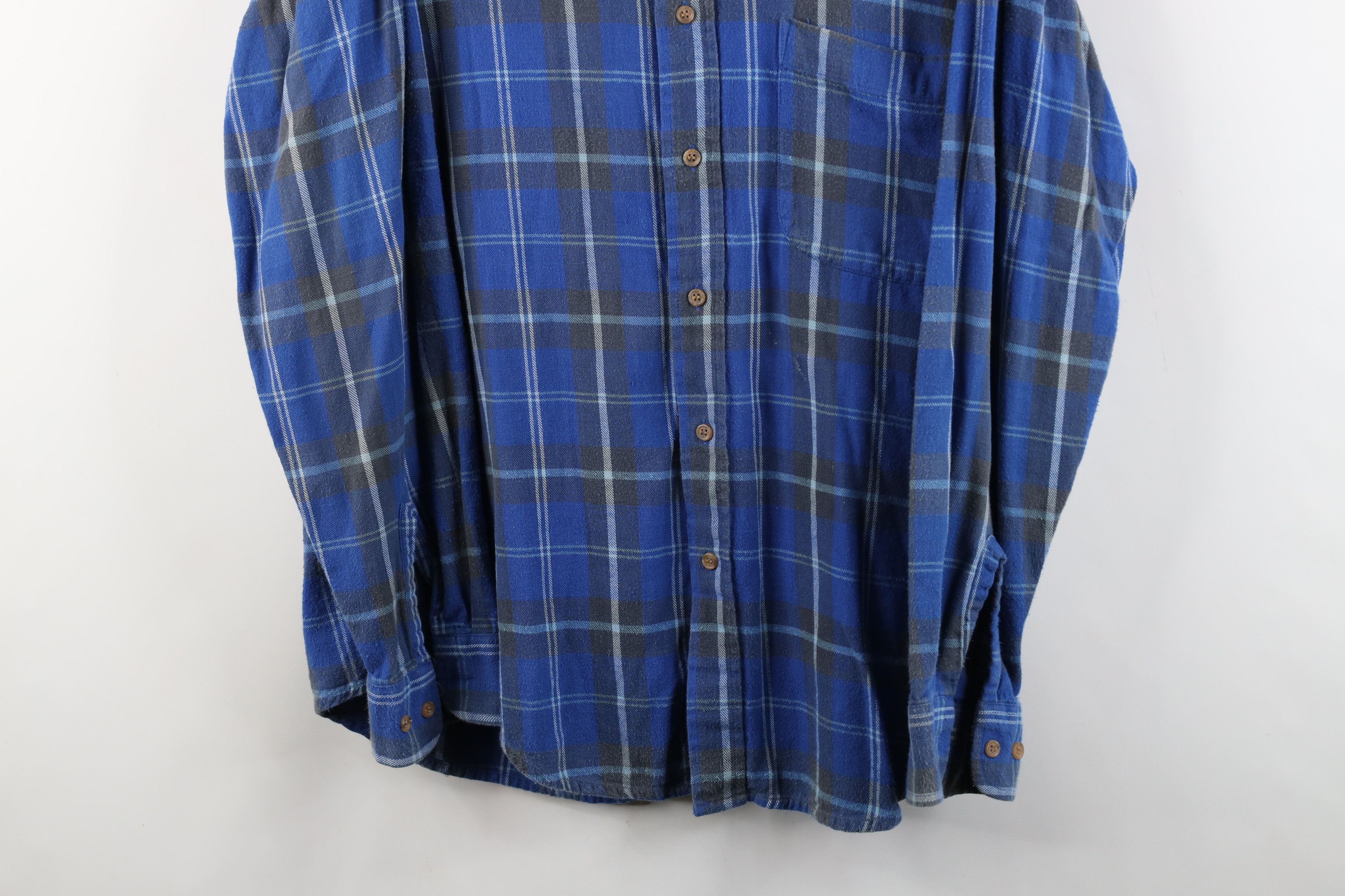 Vintage Vintage 90s Streetwear Flannel Collared Button Down Shirt Size US M / EU 48-50 / 2 - 3 Thumbnail