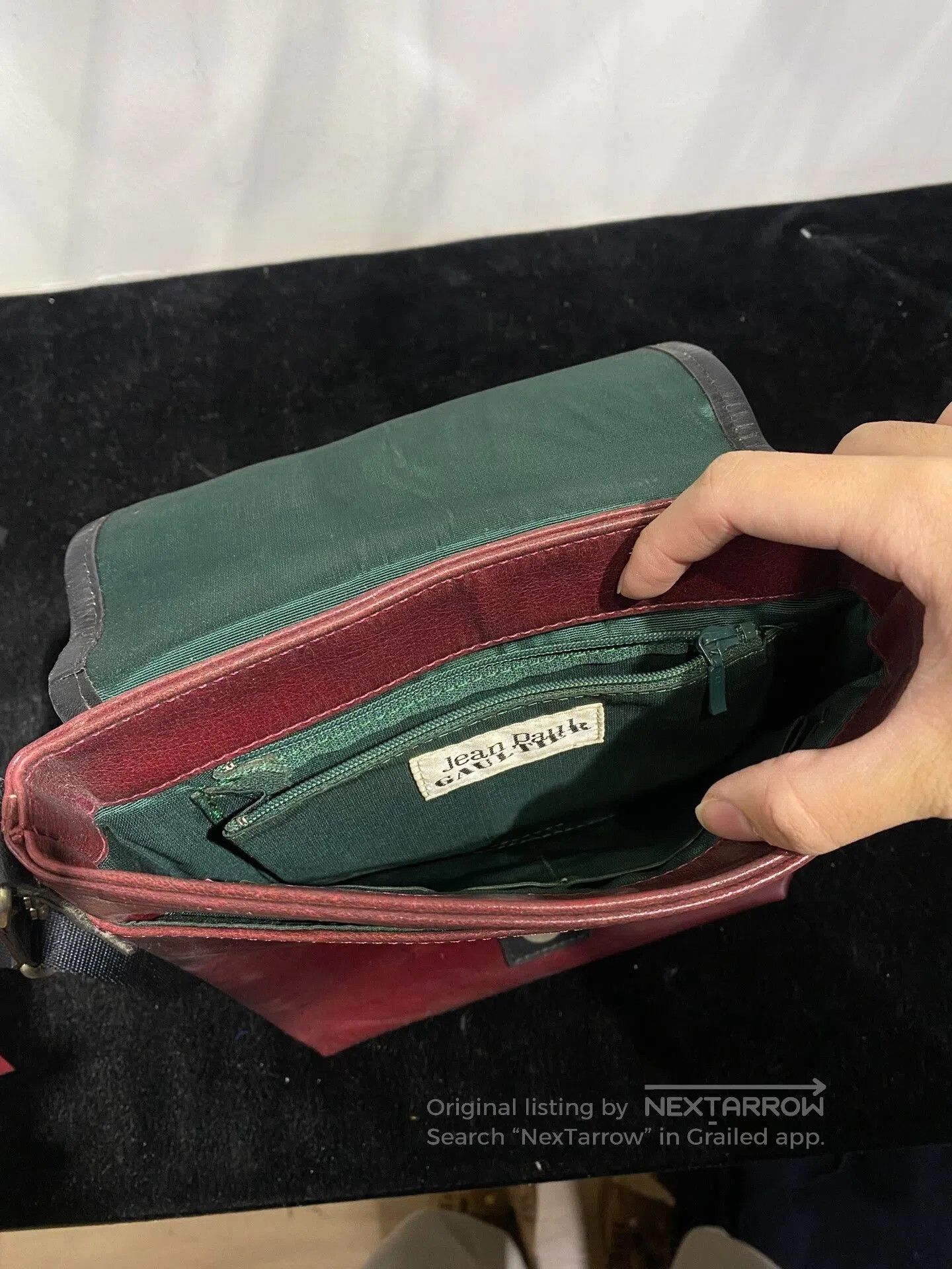 Other Jean Paul Gaultier Burgundy Crossbody Bag. Size ONE SIZE - 3 Thumbnail