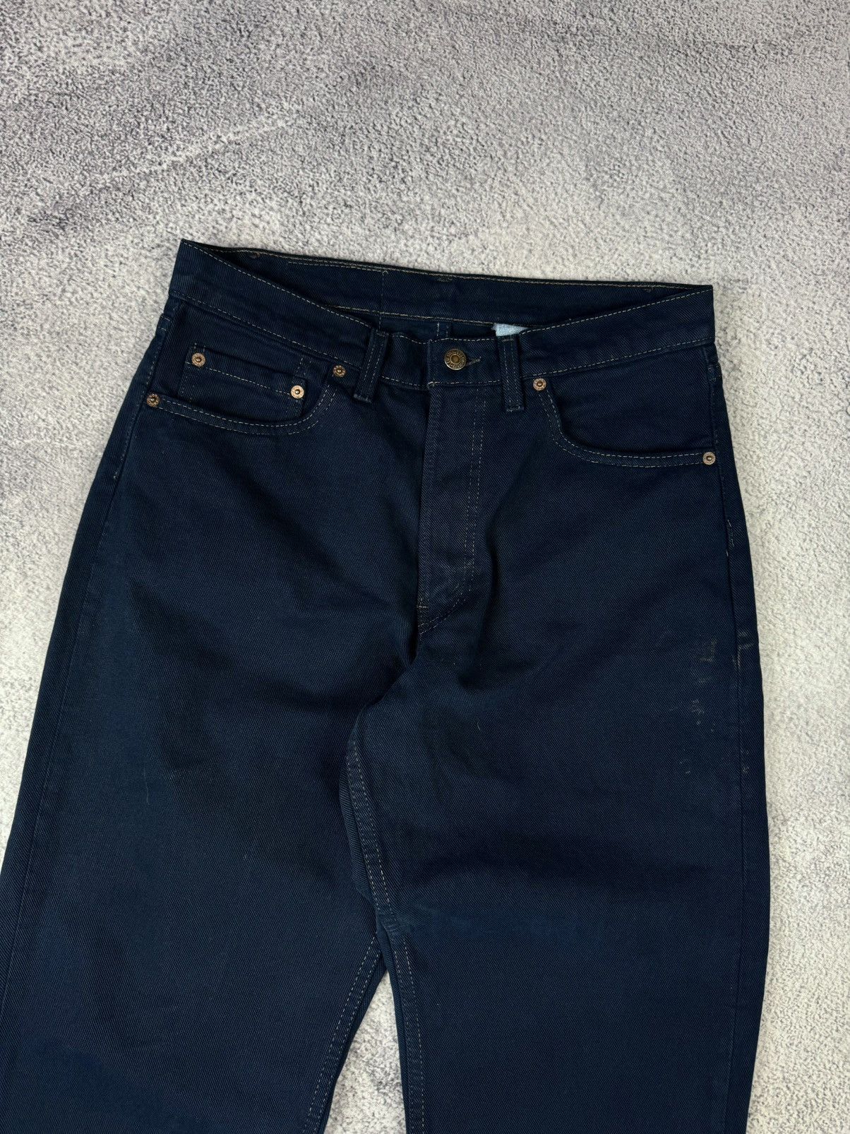 Levi's × Vintage Levis 554 Vintage Made In USA Blue Jeans Size US 33 - 4 Thumbnail