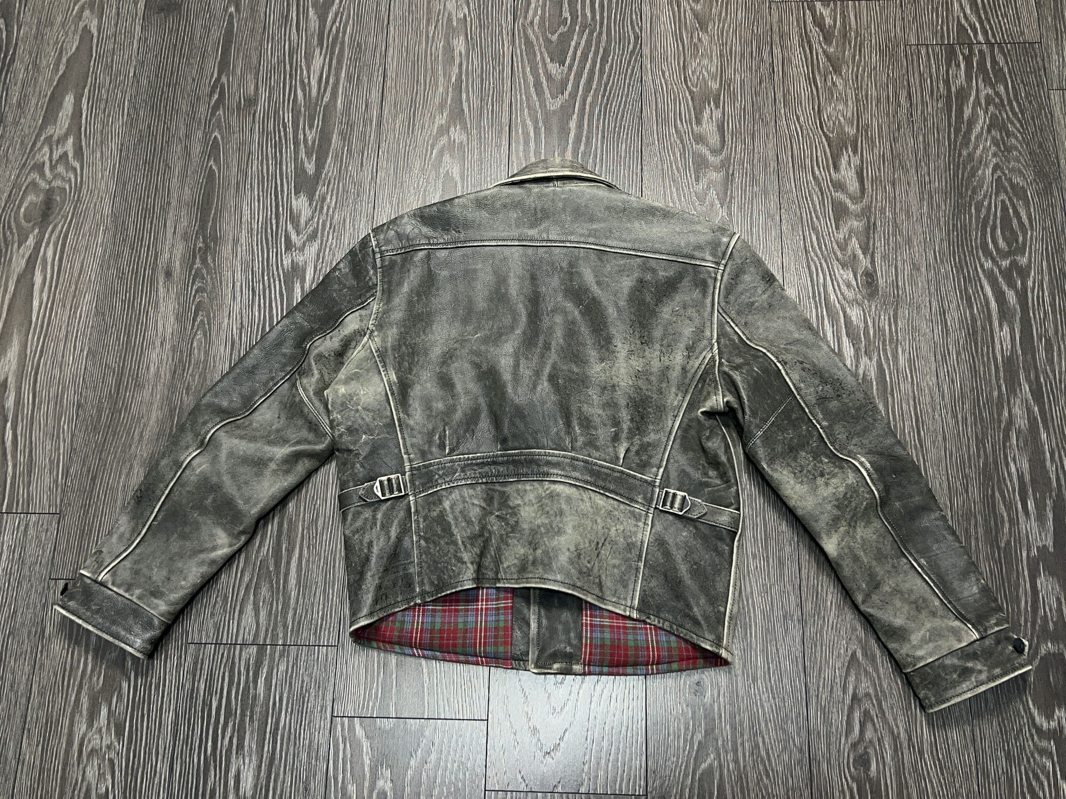 Levi's LVC 1930/40s Biker Motorcycle Leather Distressed Jacket M Size US M / EU 48-50 / 2 - 20 Thumbnail