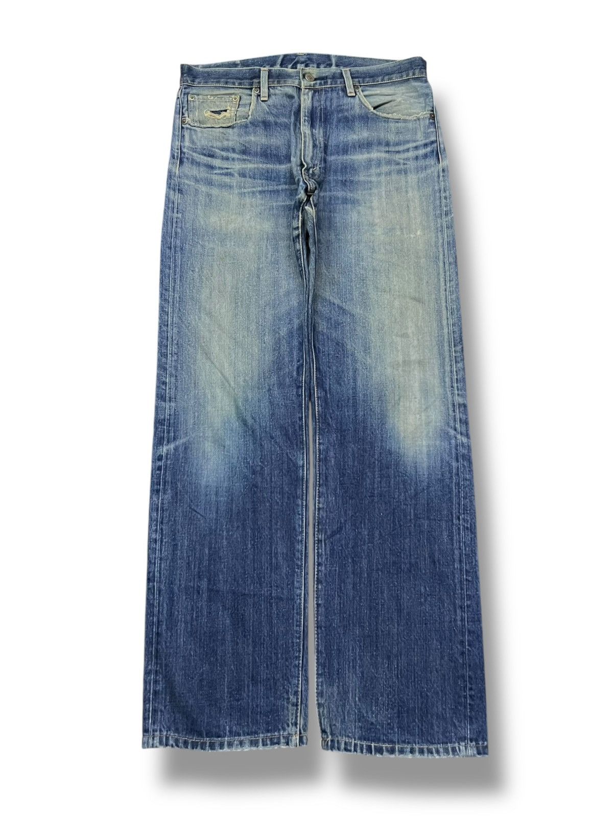Levi's Vintage 02 Levi’s 505 Japan - Faded Wash, Distressed Denim Size US 34 / EU 50 - 2 Thumbnail