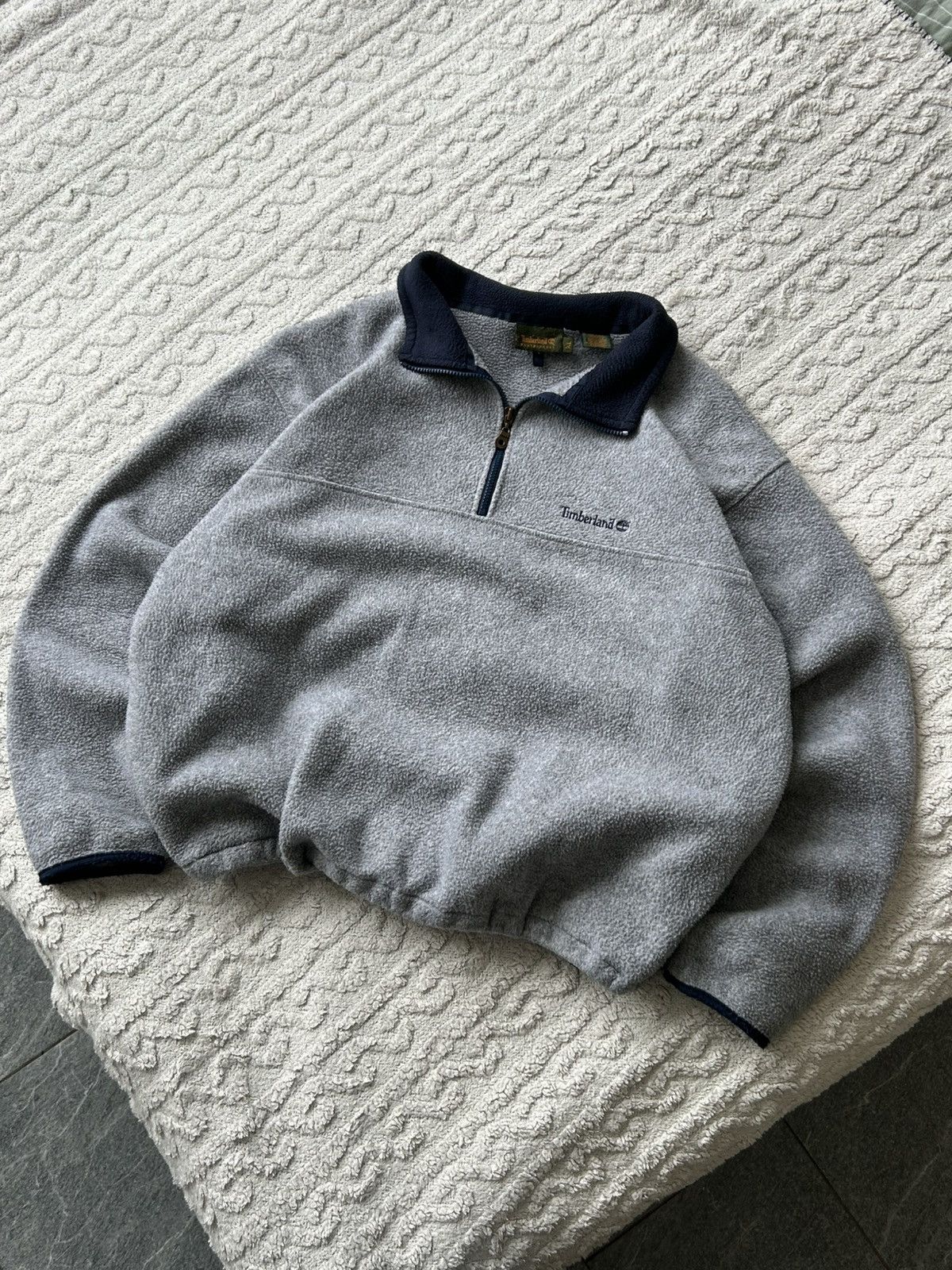 Timberland Vintage OG 90s Polartec Timberland Fleece Sweatshirt xlarge Size US XL / EU 56 / 4 - 4 Thumbnail