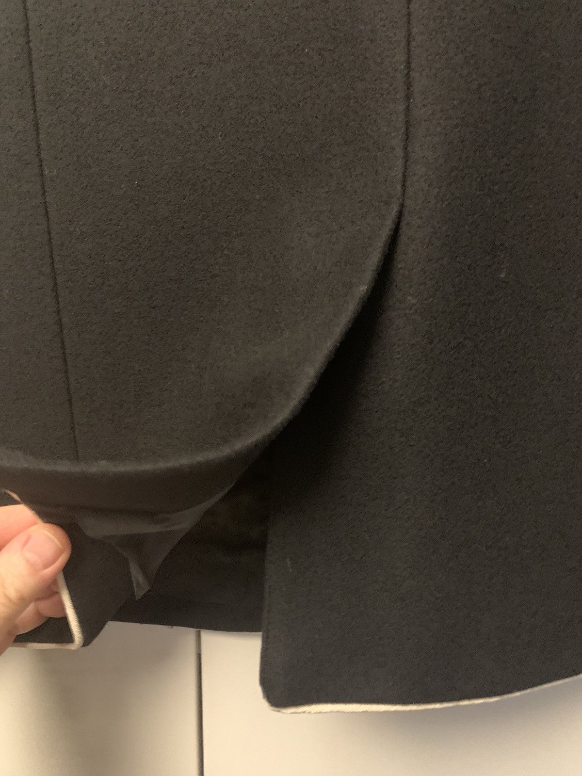 Dior Black jacket with piping Size 48S - 6 Thumbnail