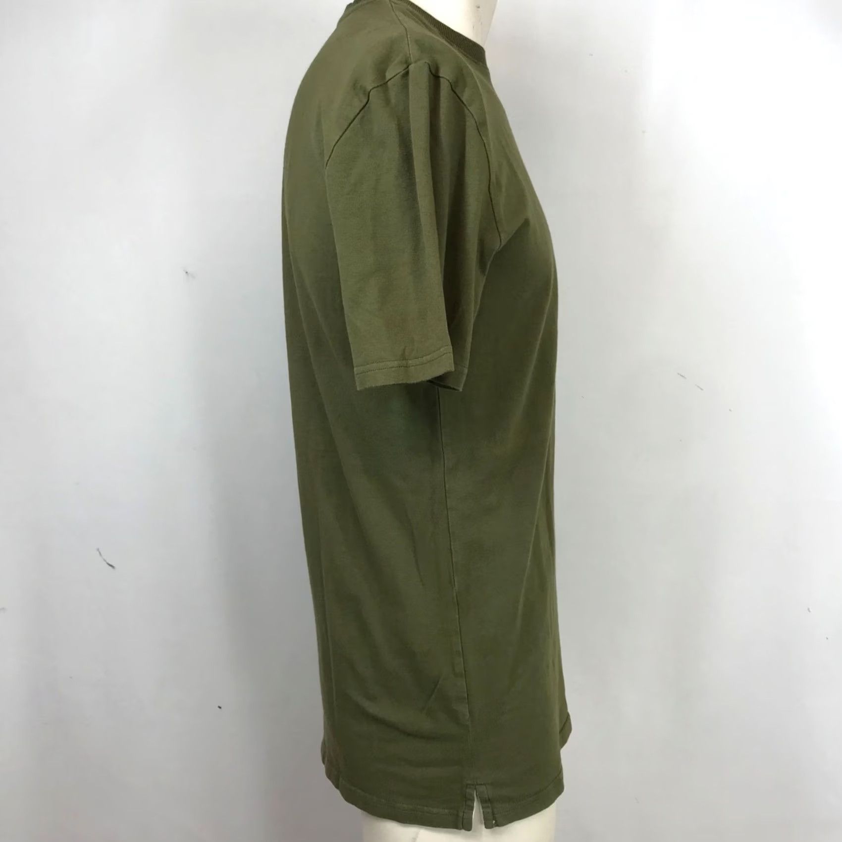 I Love Ugly I LOVE UGLY - Mens Small - Olive Crew Neck Cotton Blend Shirt Size US S / EU 44-46 / 1 - 4 Thumbnail