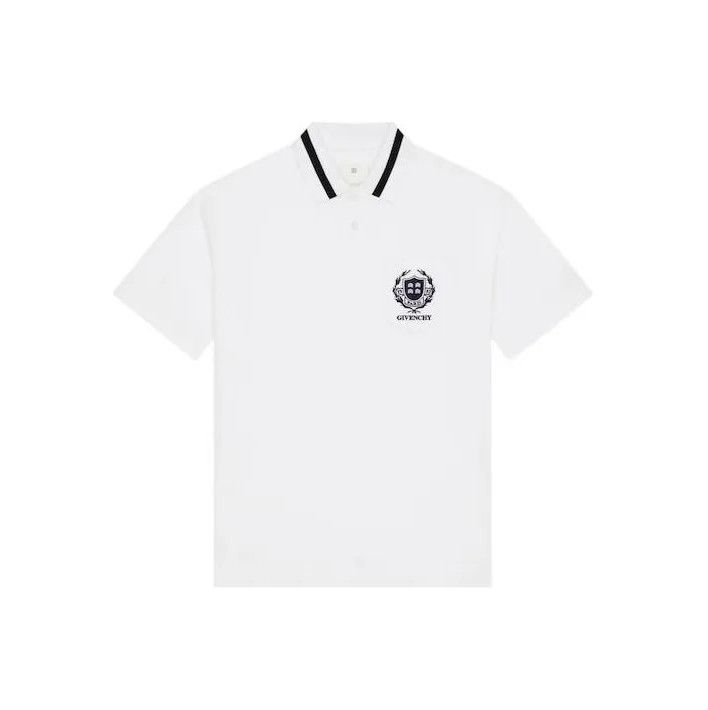 Givenchy Givenchy Color-Block Collar Short-Sleeve Polo Size US XS / EU 42 / 0 - 1 Thumbnail