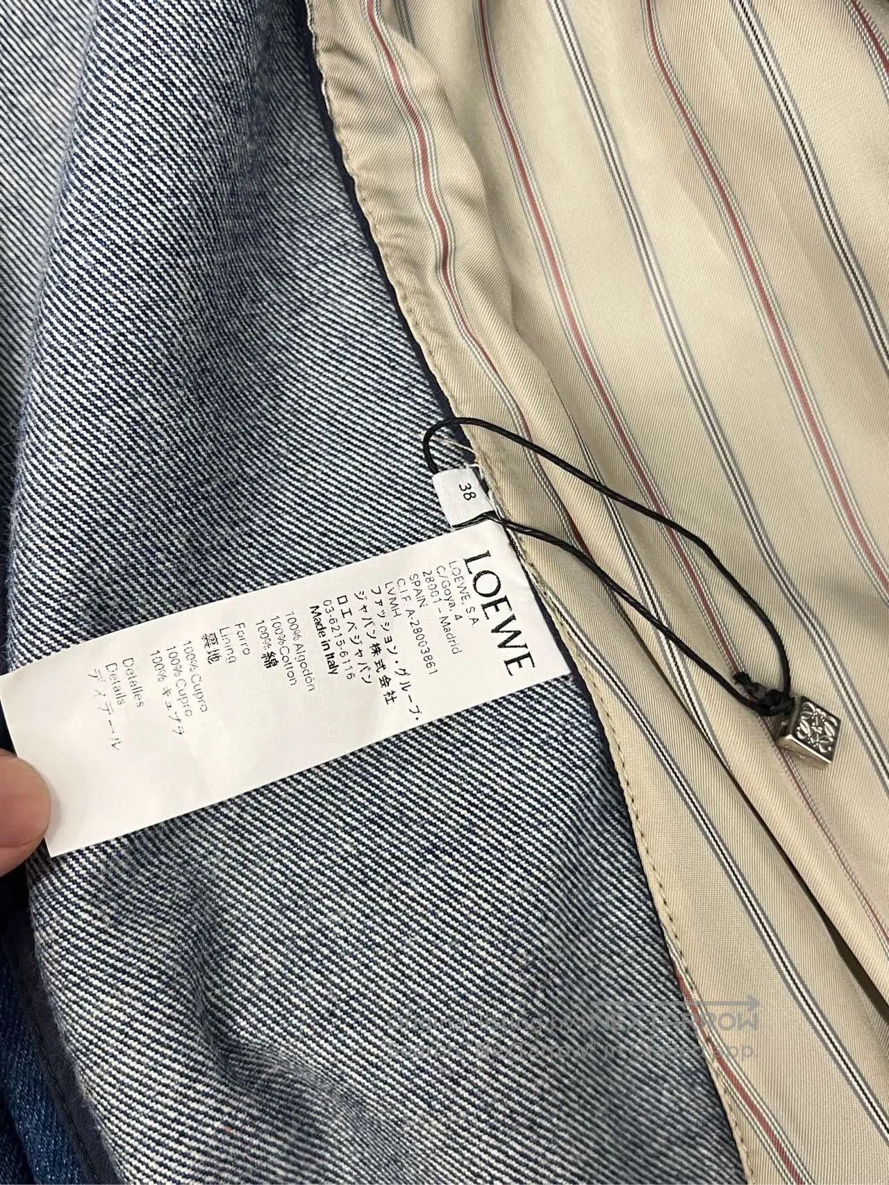 Loewe LOEWE Denim Jacket Size 38. Size US M / EU 48-50 / 2 - 4 Thumbnail