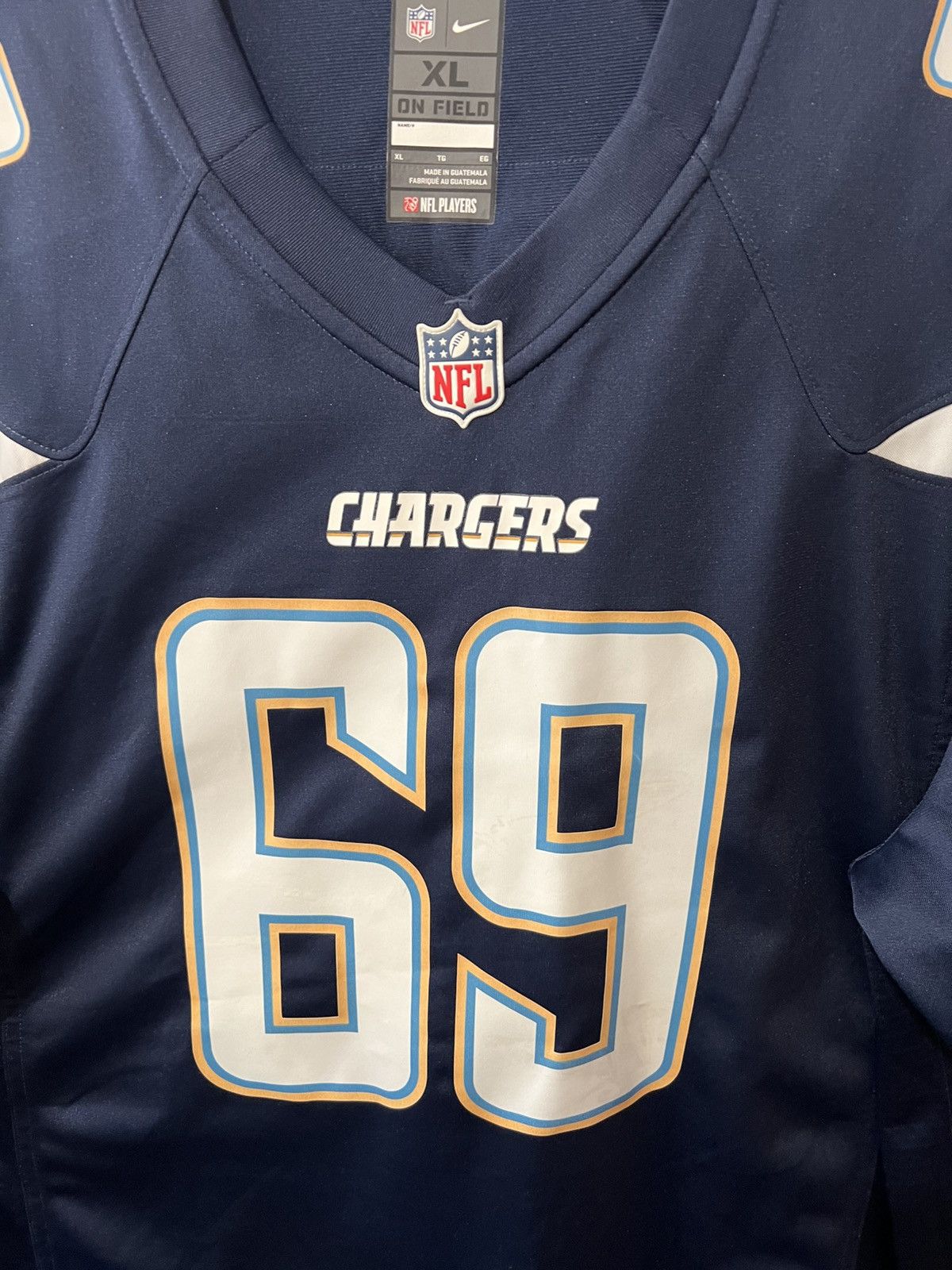 Other 2019/2020 NIKE SAN DIEGO CHARGERS NFL #69 EASTWOOD JERSEY Size US XL / EU 56 / 4 - 3 Thumbnail