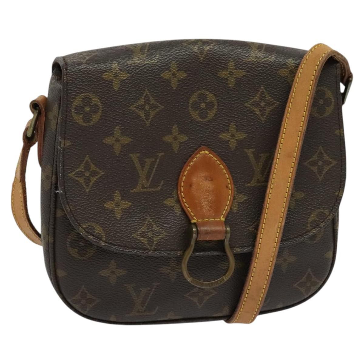 Louis Vuitton Monogram Saint Cloud Mm Shoulder Bag M51243 Lv Auth 119533, Women's