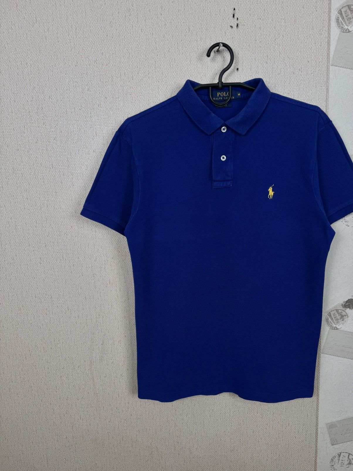 Polo Ralph Lauren 🇺🇸 Polo Ralph Lauren T shirt Men Blue Rare Retro Hype M Size US M / EU 48-50 / 2 - 7 Thumbnail