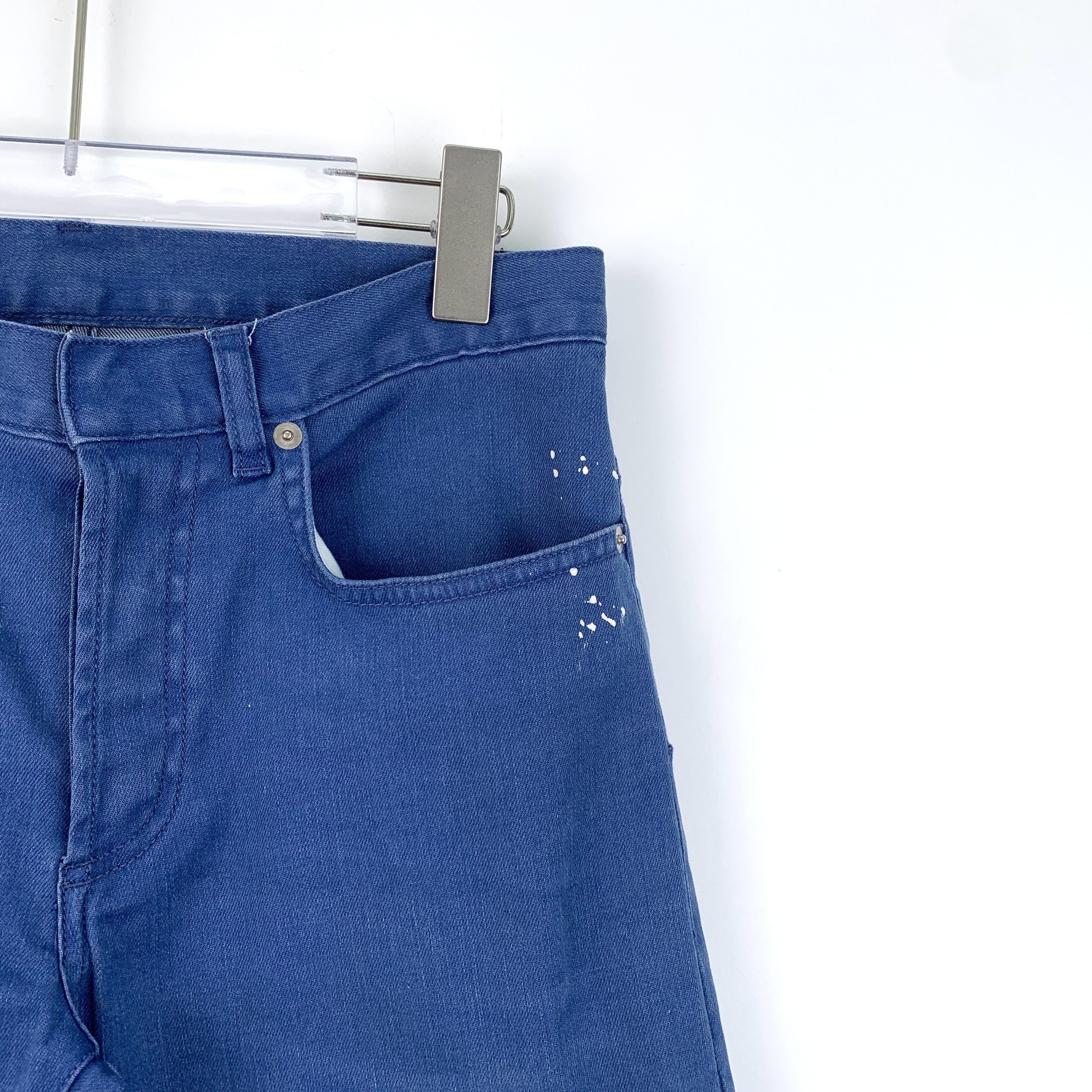 Dior Dior Blue Cotton Denim Jeans (Size 27) Size 27" / US 4 / IT 40 - 6 Thumbnail