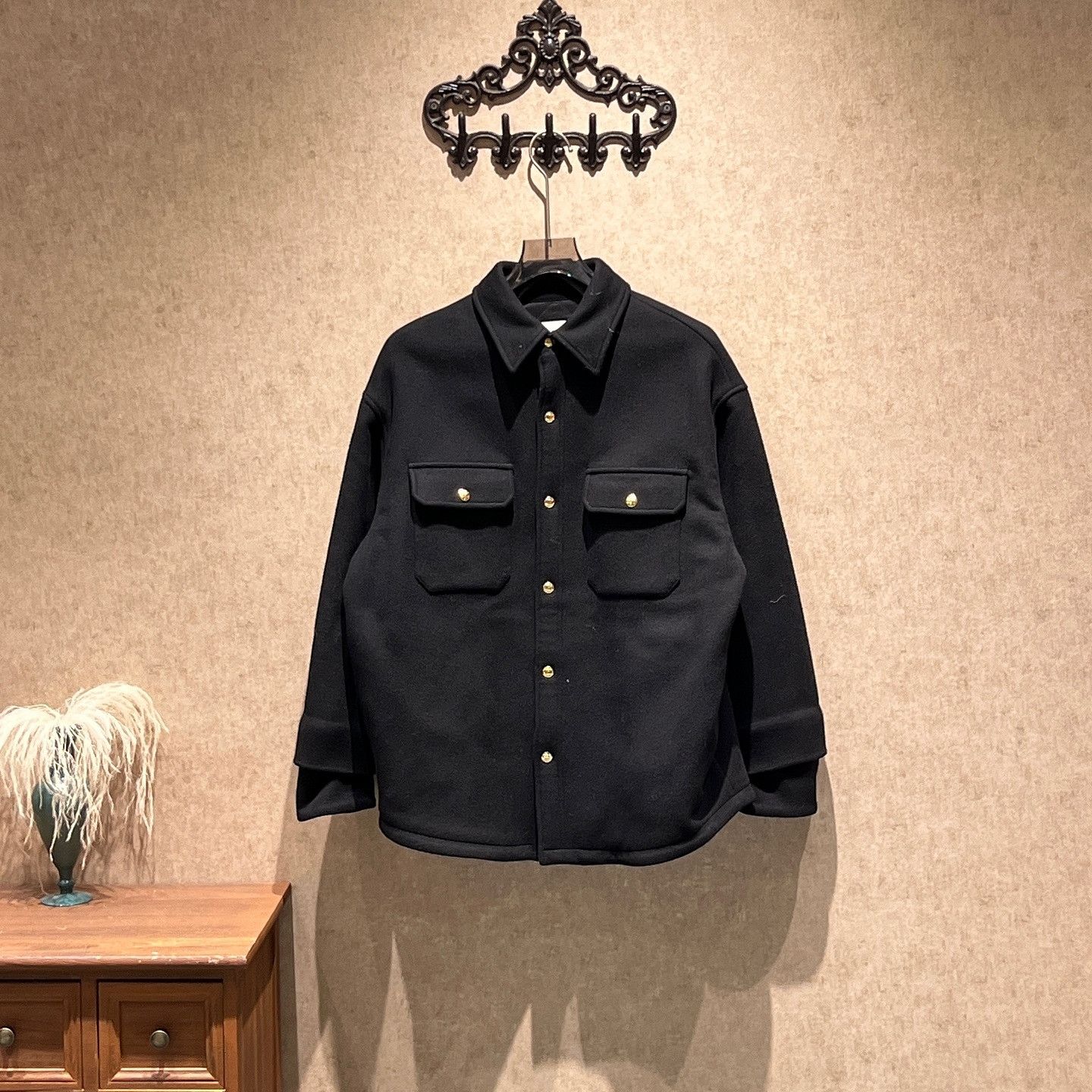 Celine Celine Cashmere Shirt Jacket Size 36 Size XS / US 0-2 / IT 36-38 - 1 Thumbnail