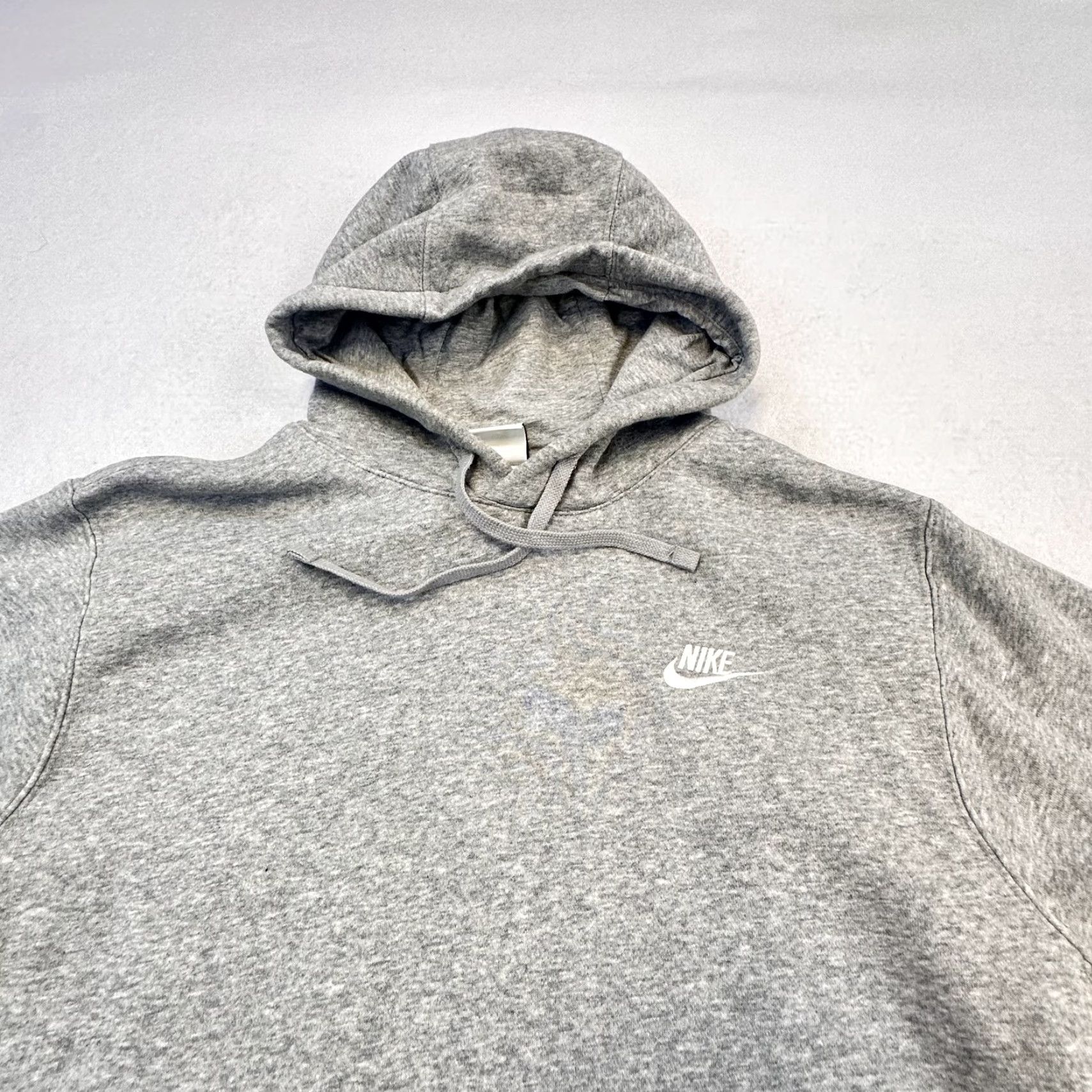 Nike Nike Hoodie Mens Medium Gray Pullover Sweatshirt Embroidered Swoosh Logo Classic Sportswear Size US M / EU 48-50 / 2 - 3 Thumbnail