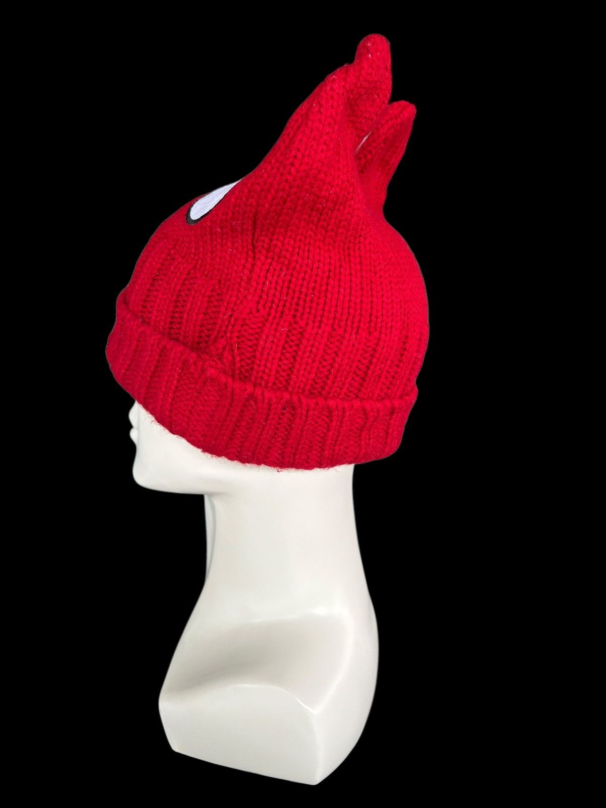 Japanese Brand × Kapital × Vintage Devil Horn Knitted Rare Beanie Hats ☠️☠️ Size ONE SIZE - 5 Thumbnail