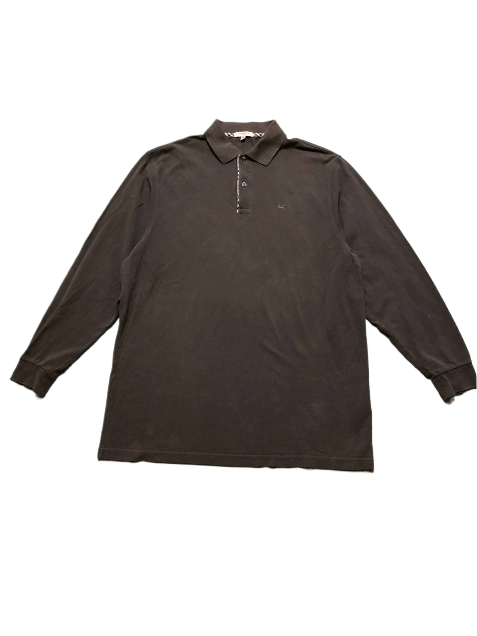 Burberry Vintage Burberry Classic Fit Long Sleeve T-Shirt Size XL Size US XL / EU 56 / 4 - 1 Thumbnail