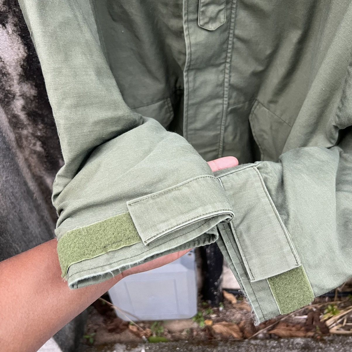 Alpha Industries “VINTAGE” ALPHA INDUSTRIES HOODED PARKA JACKET Size US L / EU 52-54 / 3 - 7 Thumbnail