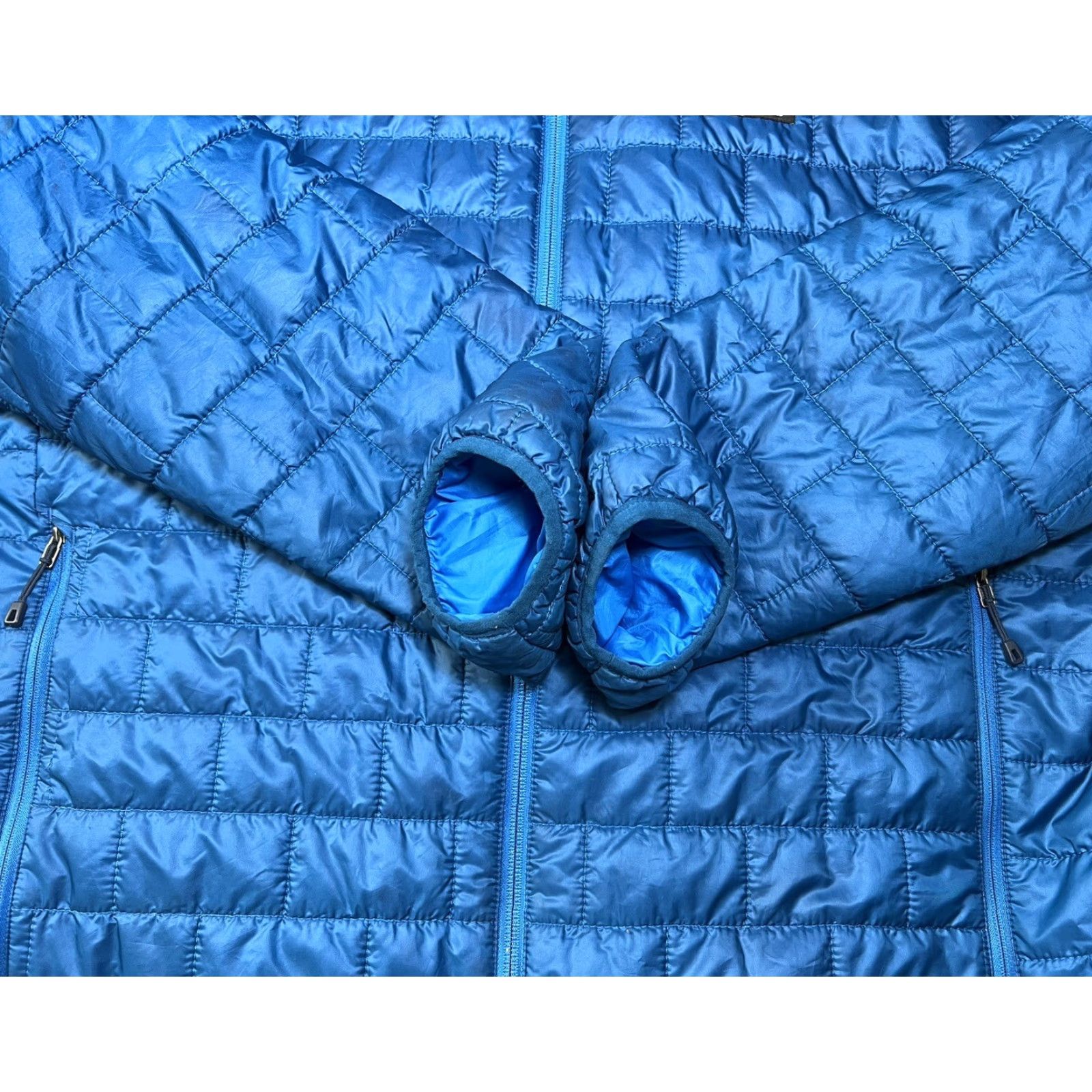 Patagonia Patagonia Nano Puff Jacket Men XXL PrimaLoft Full Zip Blue solid Long Coat/Outer Puffer Jacket Regular Fit with Logo 84212FA19 Marmot? Size US XXL / EU 58 / 5 - 4 Thumbnail