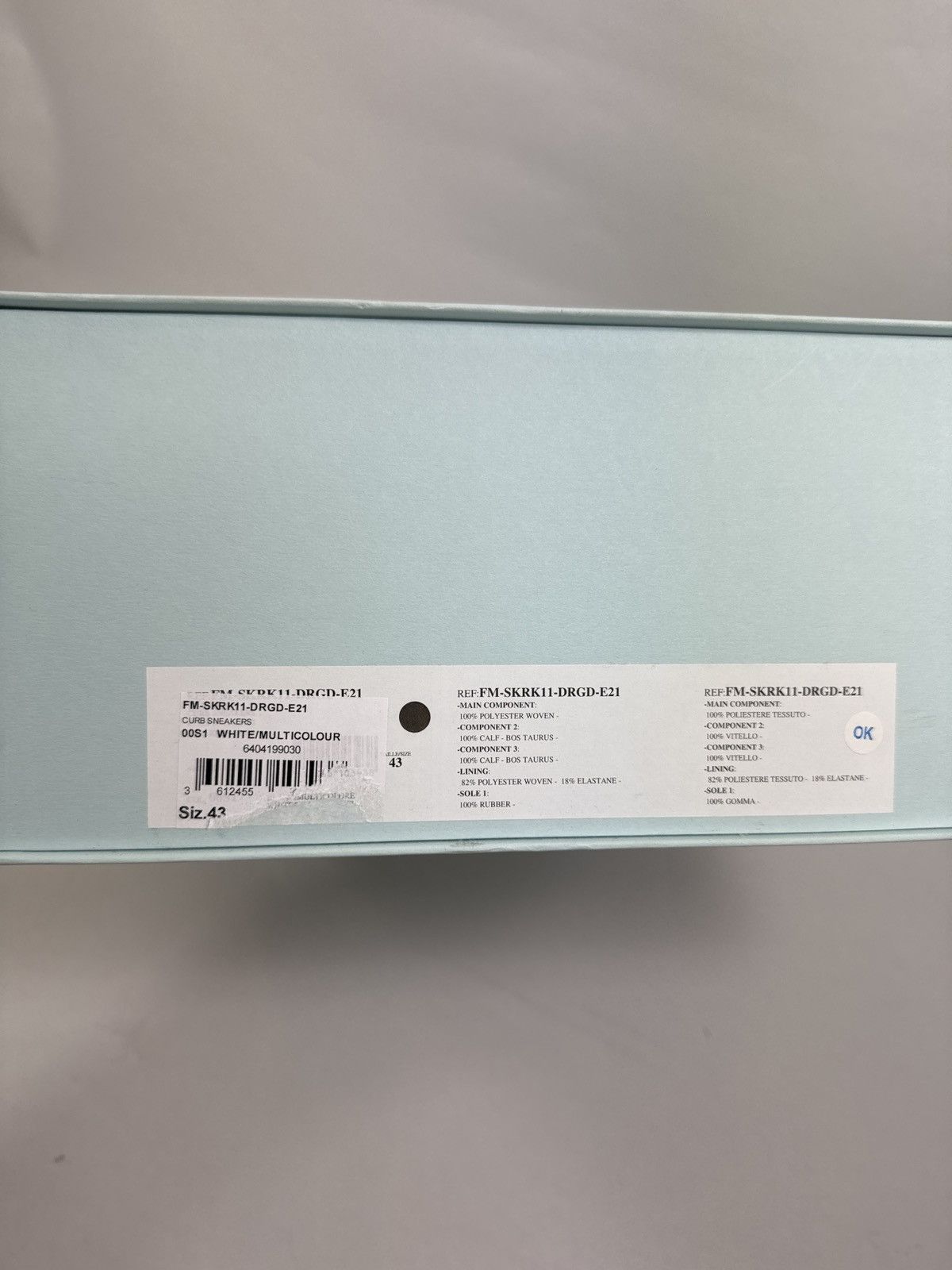 Gallery Dept. × Lanvin LANVIN X GALLERY DEPT. CURB SNEAKERS Size US 10 / EU 43 - 19 Thumbnail