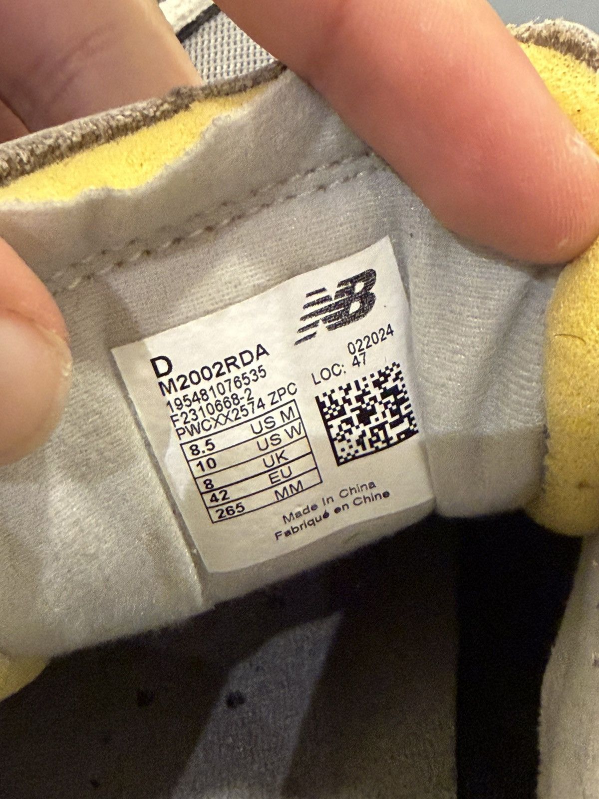 New Balance New Balance 2002r “Protection Pack Rain Cloud” Size US 8.5 / EU 41-42 - 7 Thumbnail