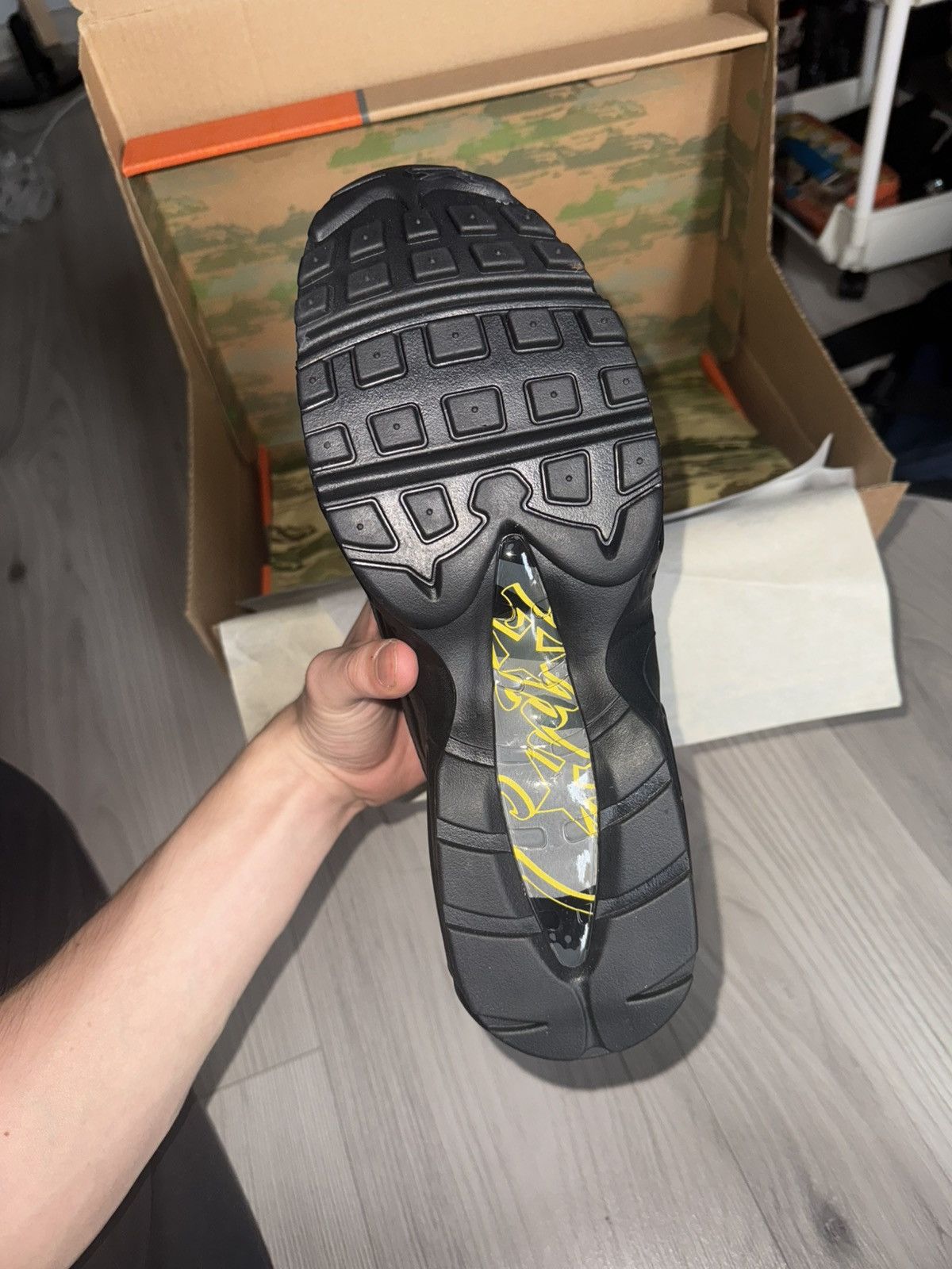 Corteiz × Nike CORTEIZ X NIKE AIR MAX 95 HONEY BLACKS Size US 10.5 / EU 43-44 - 6 Thumbnail