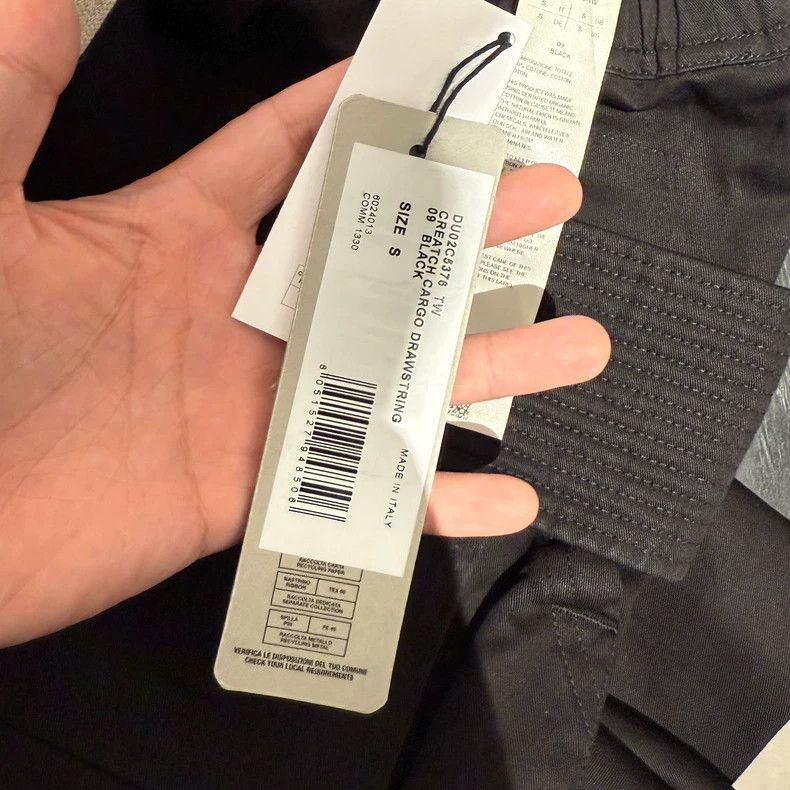 Rick Owens Rick Owens Double-ring cotton trousers with double-track fo Size US 30 / EU 46 - 9 Thumbnail