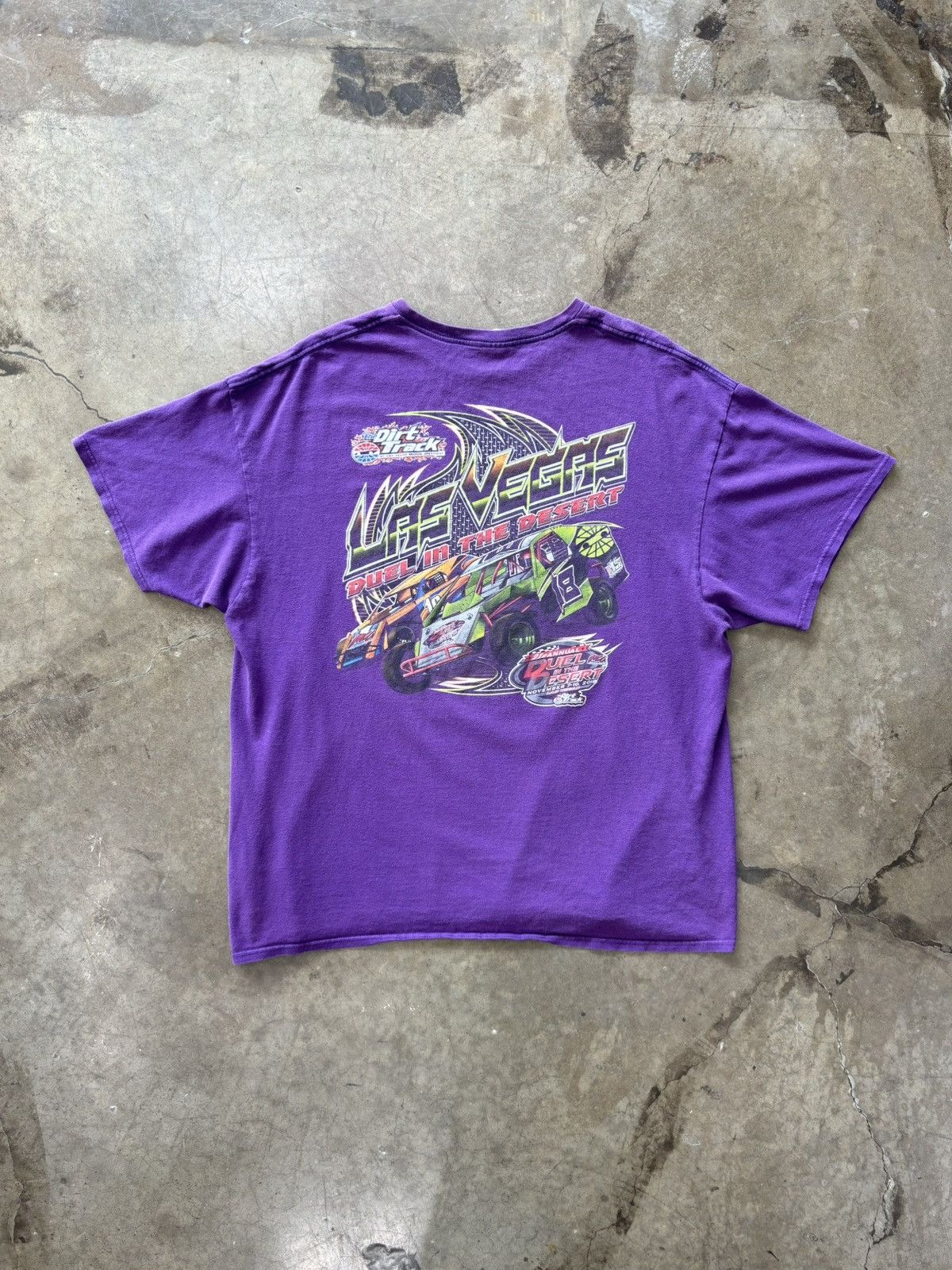 Other 2018 Duel in the Desert Las Vegas Dirt Track Racing Tee XXL Size US XXL / EU 58 / 5 - 4 Thumbnail