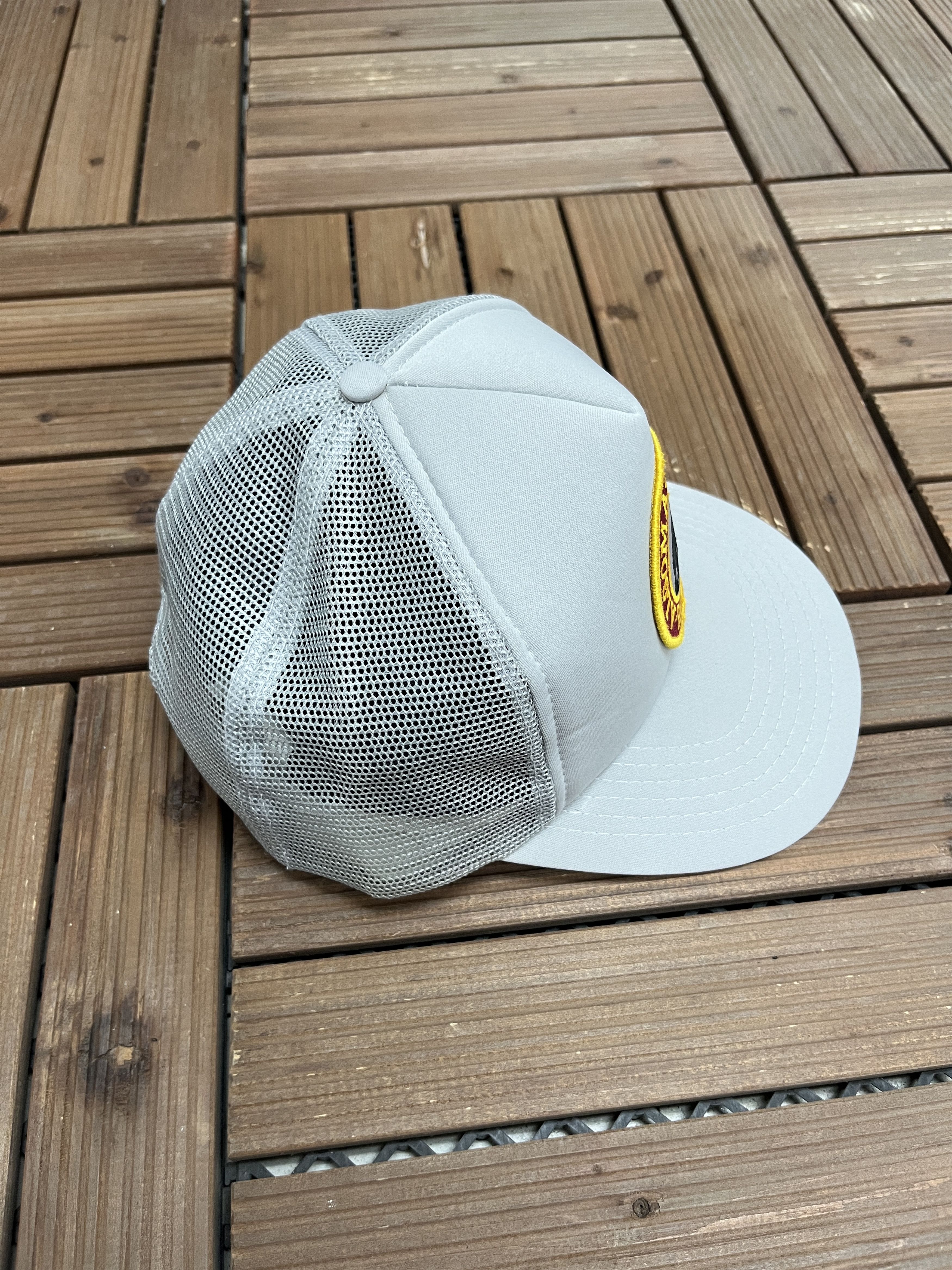 Vintage Algoma Central Railway Vintage Grey Snap Back Hat Cap Size ONE SIZE - 4 Thumbnail