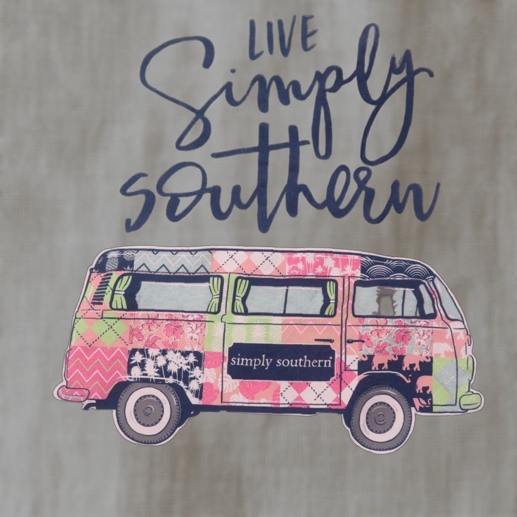 Vintage VINTAGE Simply Southern Shirt Women S Blue 90s or 2000s style? Size S / US 4 / IT 40 - 1 Thumbnail