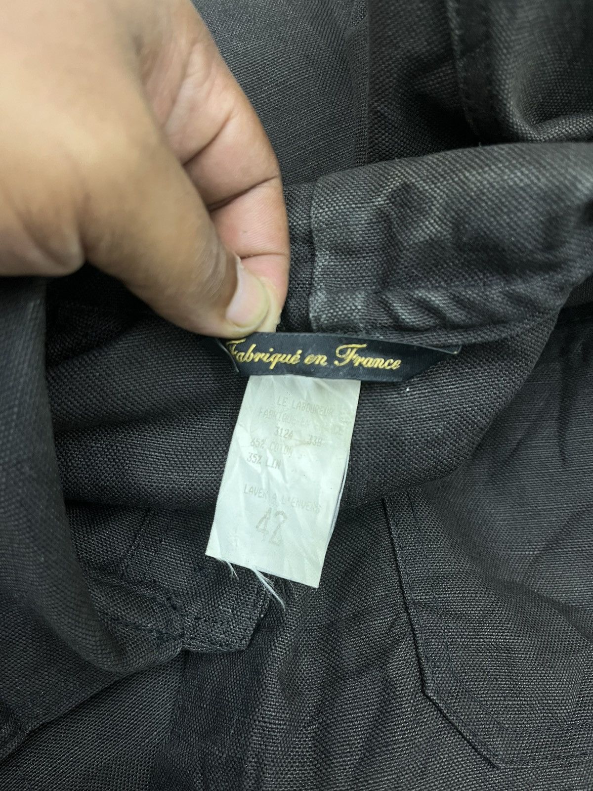 Le Laboureur × Vetra RARE 🔥70s CHORE FRENCH WORKER SANFOREZED MOLESKIN JACKET Size US XS / EU 42 / 0 - 7 Thumbnail