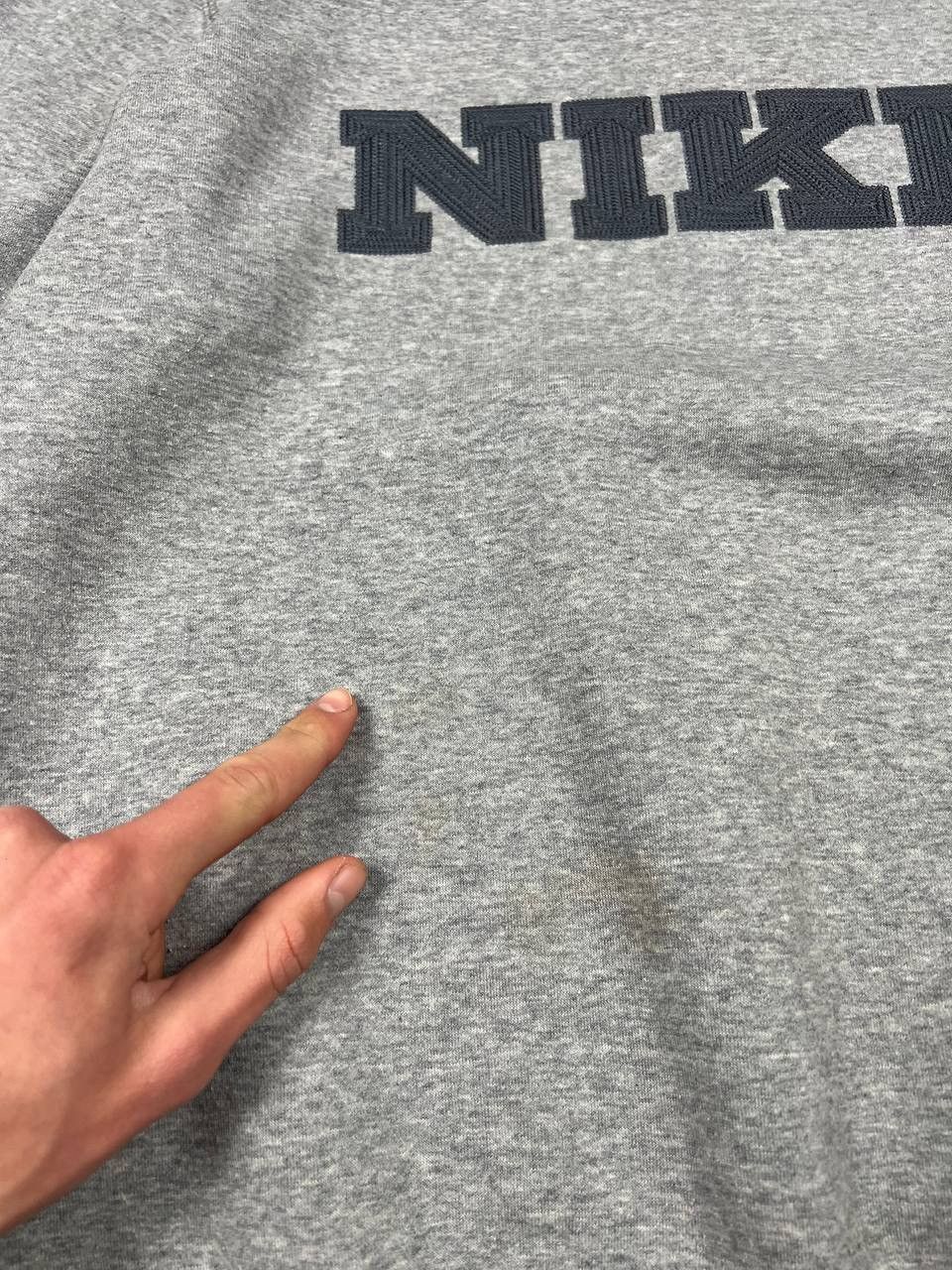 Nike Vintage Nike Sweatshirt Big Spell Out Logo Size US L / EU 52-54 / 3 - 12 Thumbnail