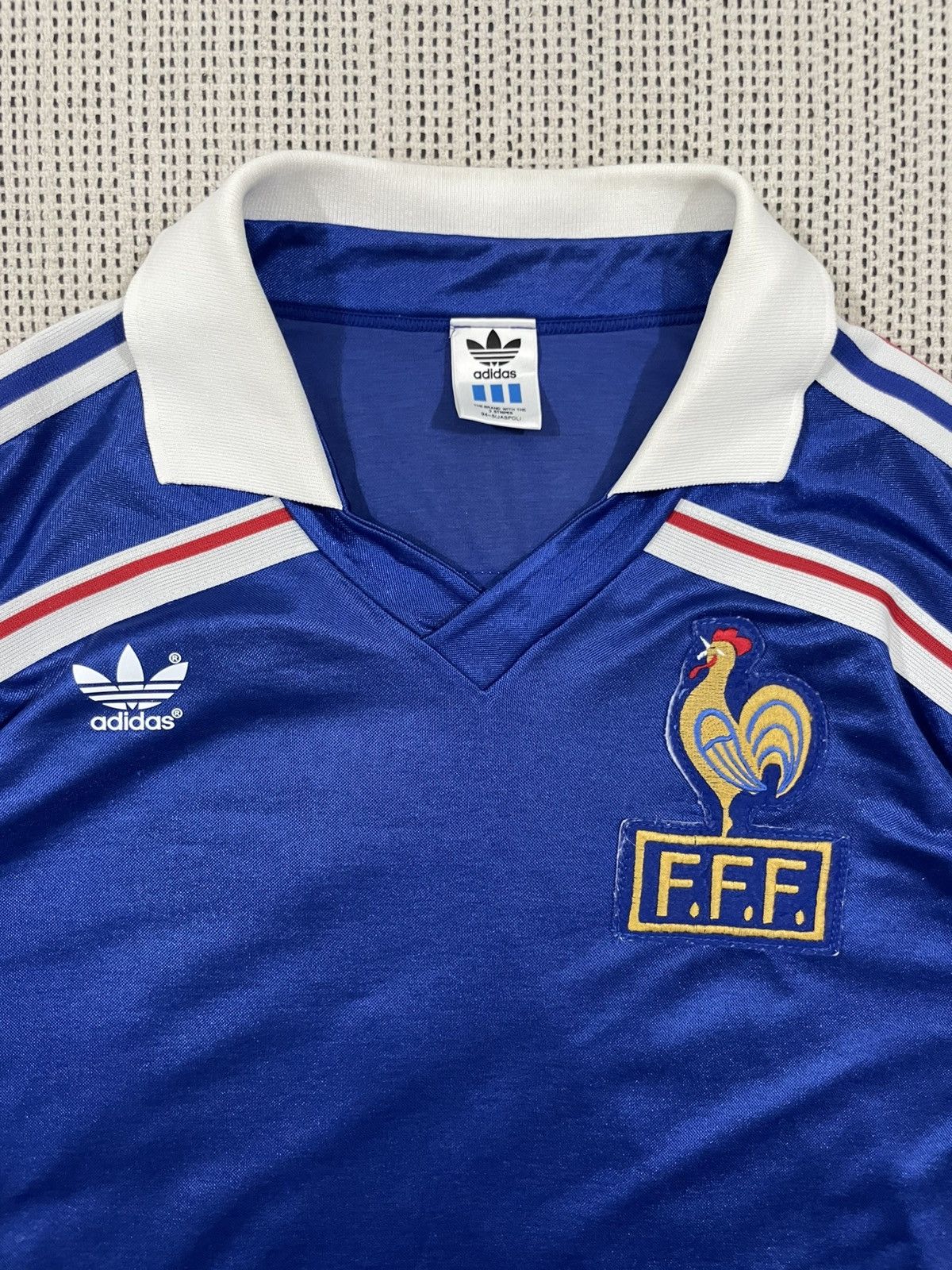 Adidas × Vintage France 1986 Home Kit Numberset 14 Size US M / EU 48-50 / 2 - 3 Thumbnail
